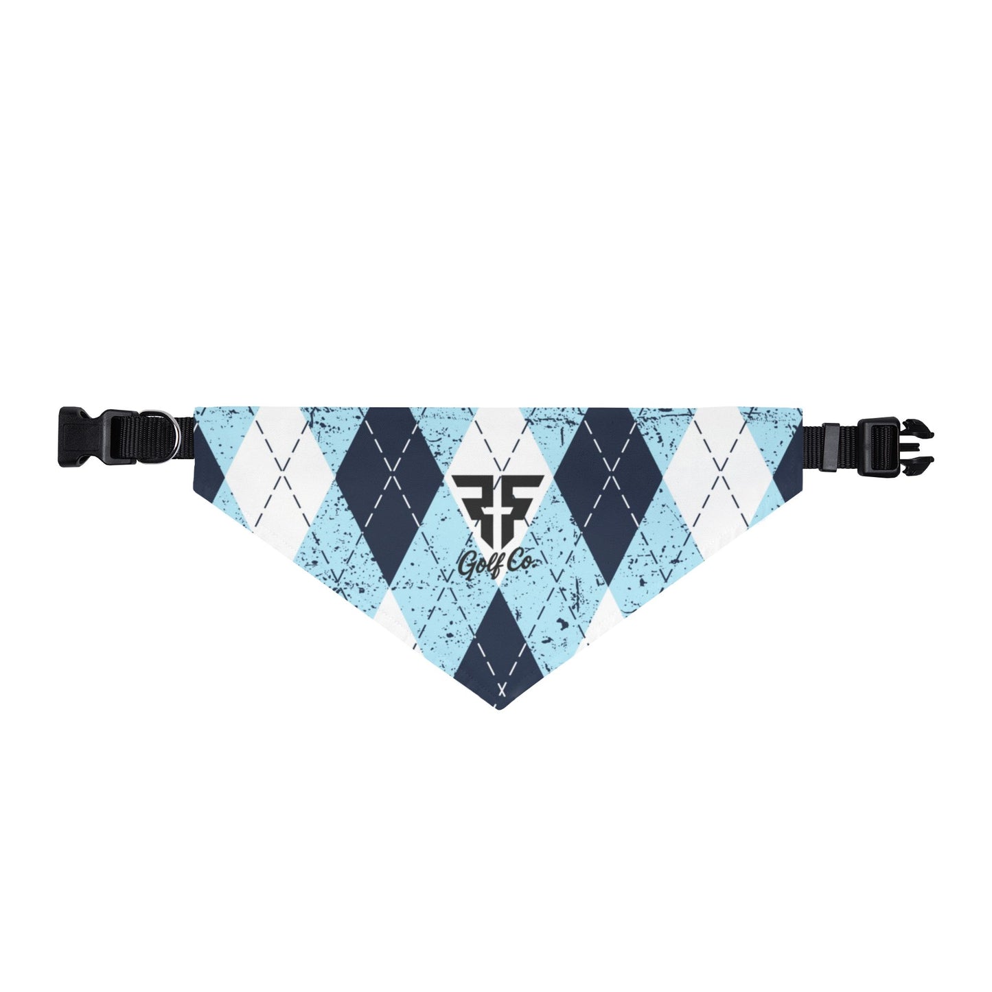 Faith & Fairways Clip-On Pet Bandana Collar