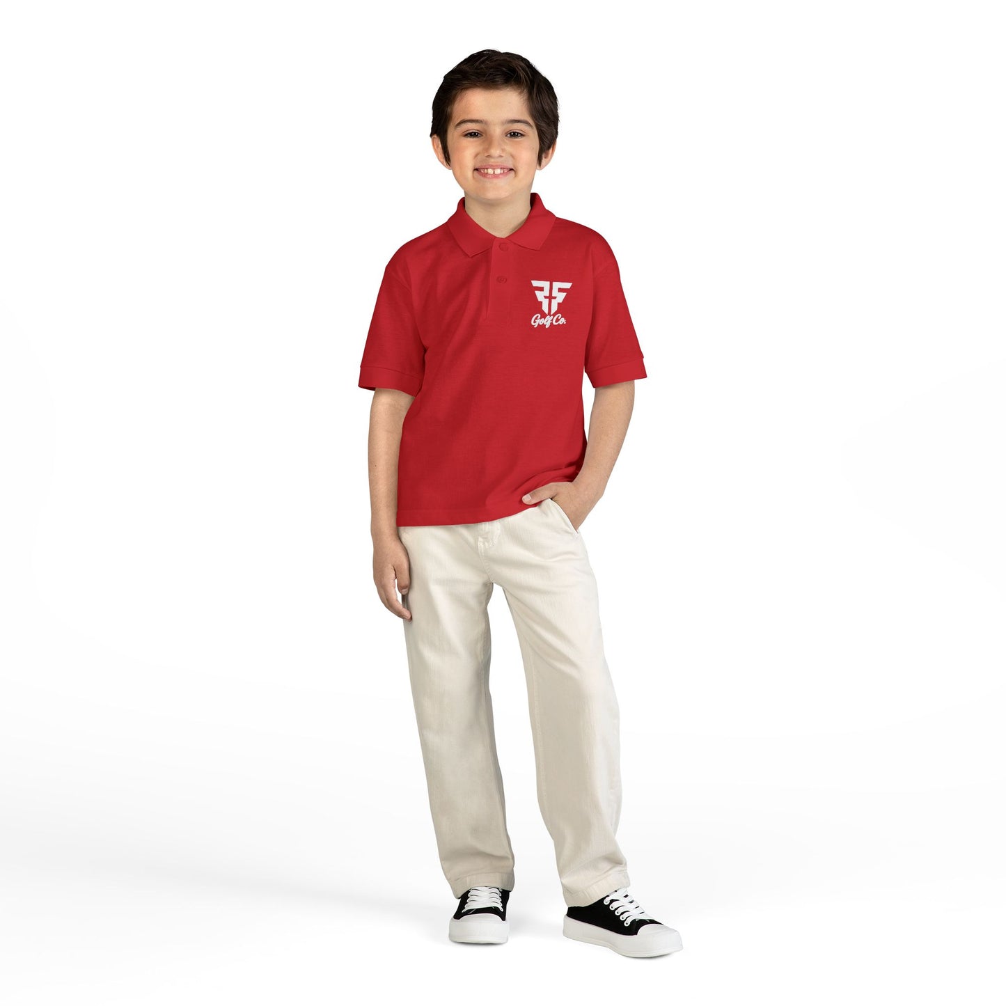 Faith & Fairways Youth Jersey Polo