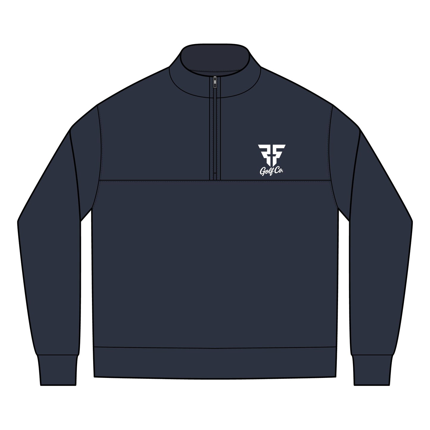 Faith & Fairways Embroidered Quarter-Zip