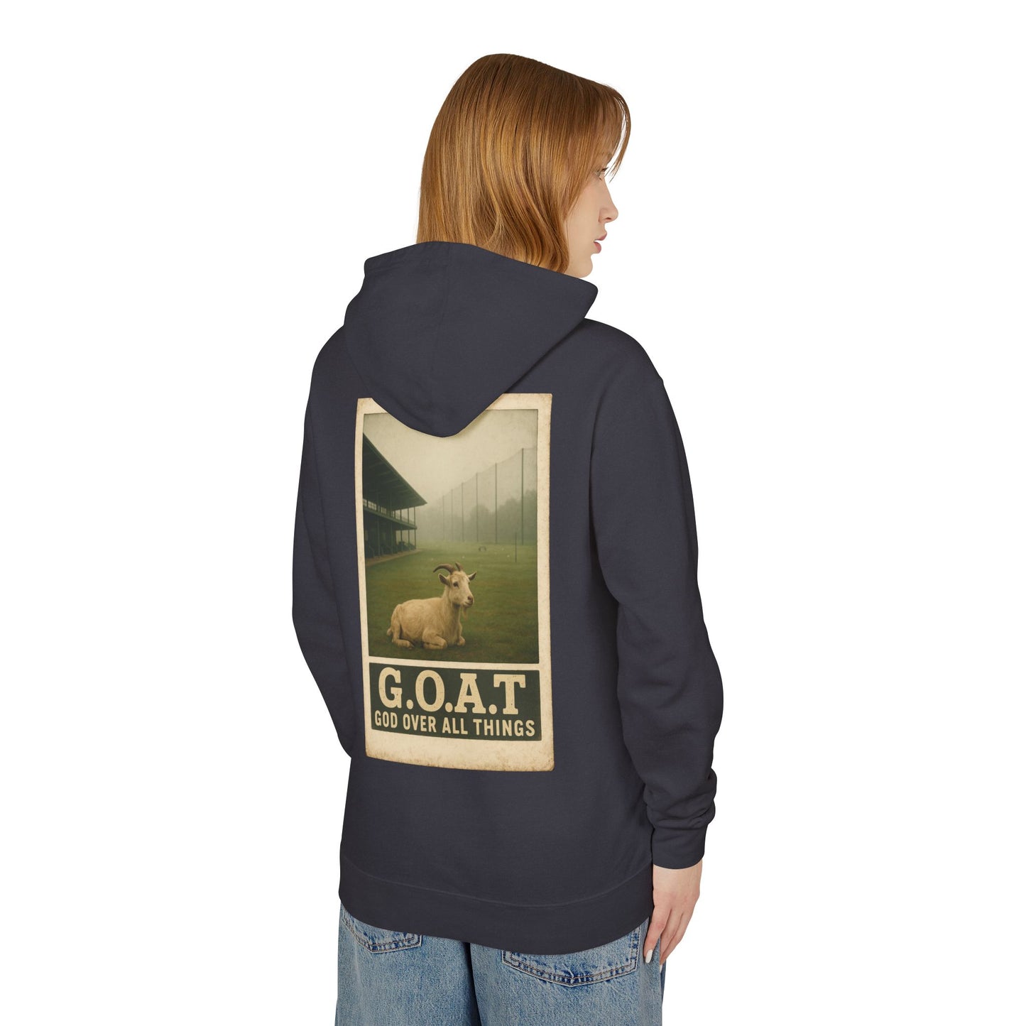 G.O.A.T. Golf Hoodie — "Faith & Fairways" Lightweight Pullover