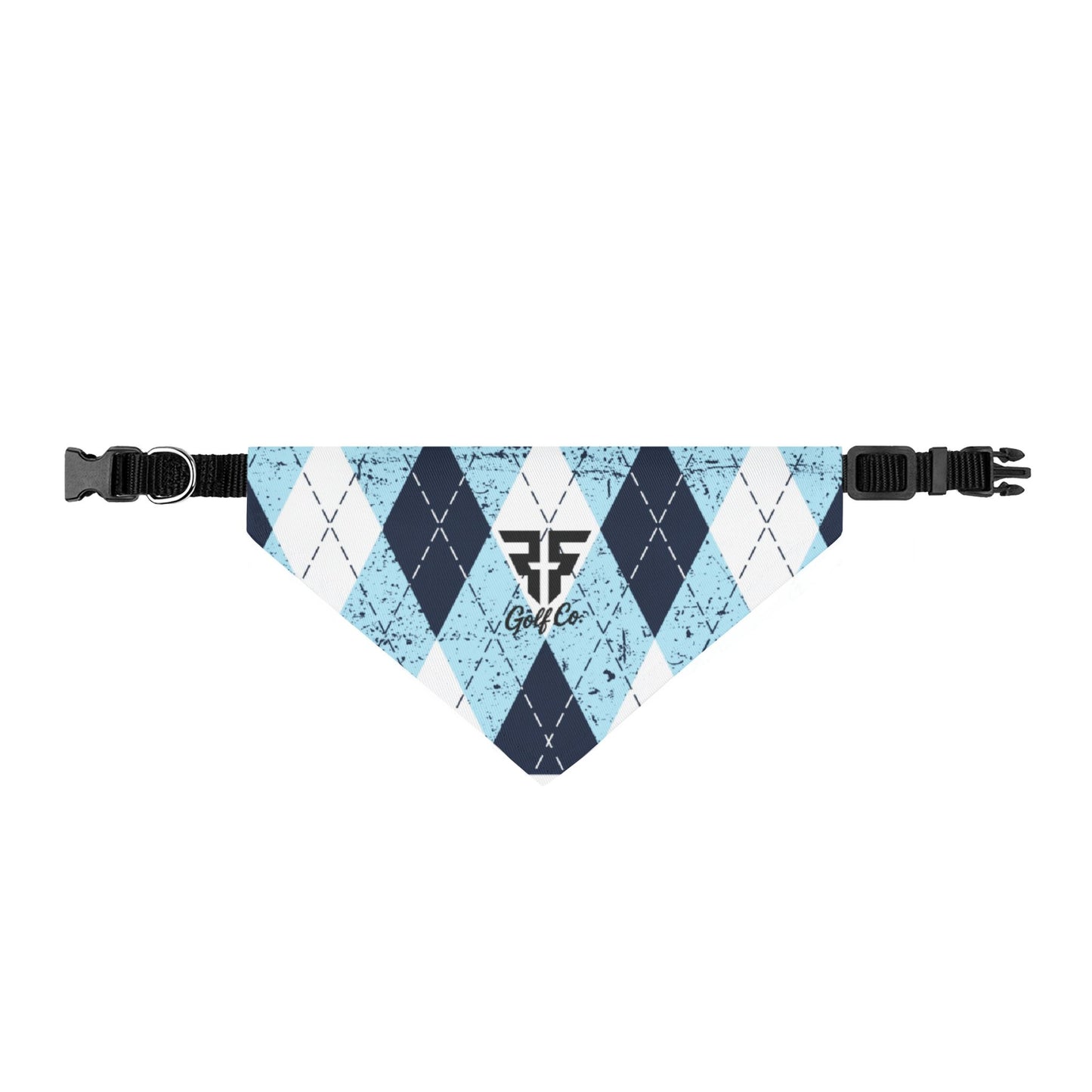 Faith & Fairways Clip-On Pet Bandana Collar