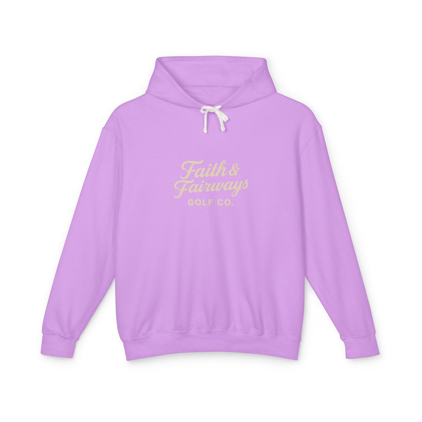 G.O.A.T. Golf Hoodie — "Faith & Fairways" Lightweight Pullover