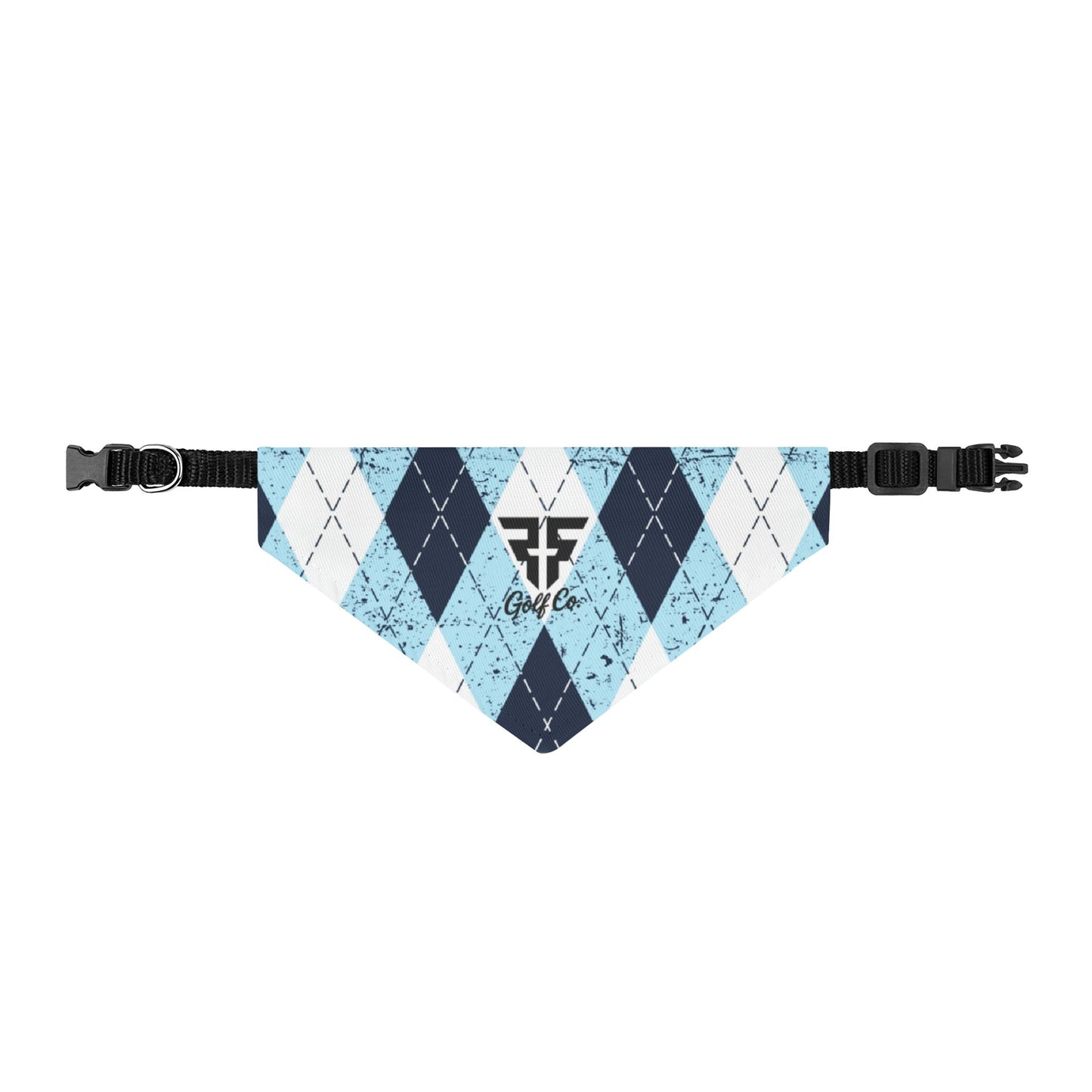 Faith & Fairways Clip-On Pet Bandana Collar
