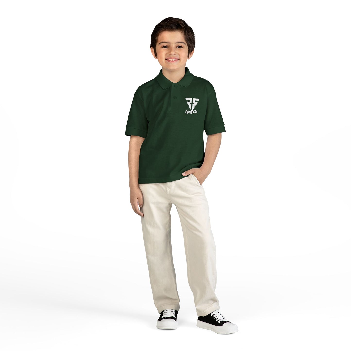 Faith & Fairways Youth Jersey Polo