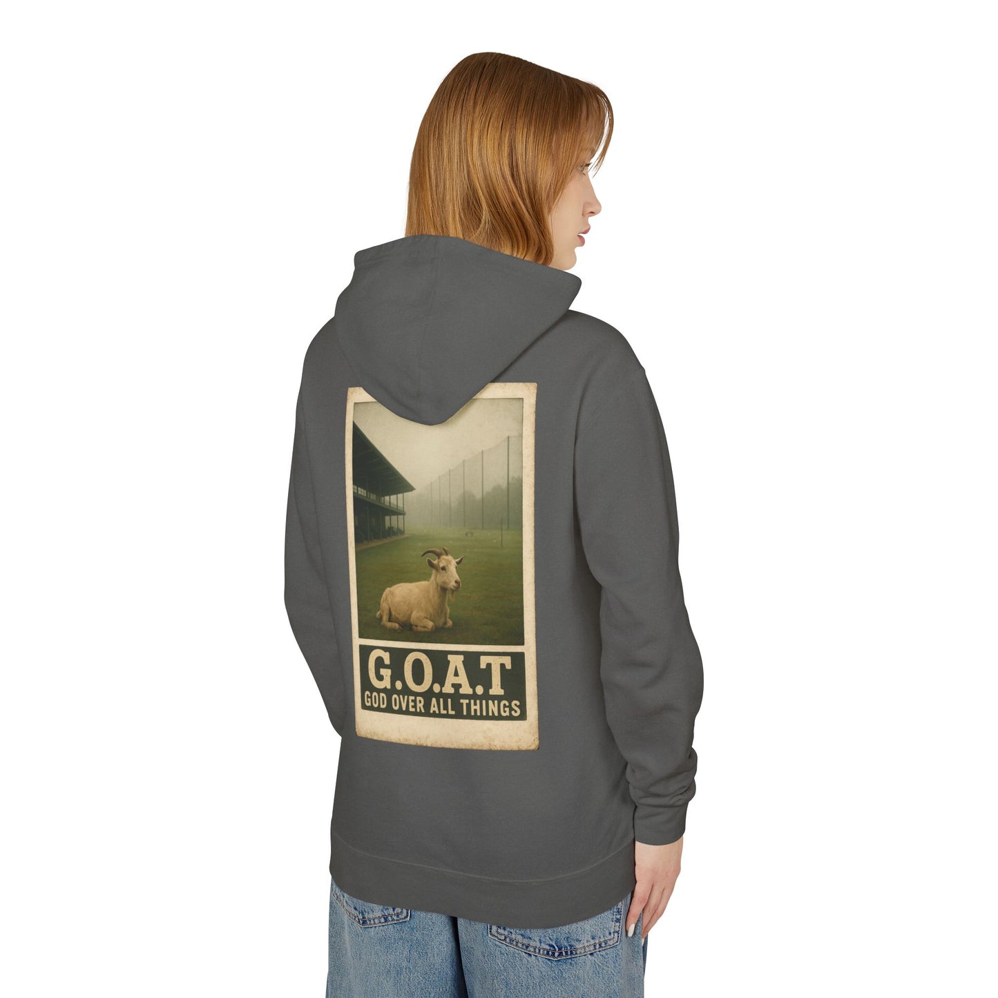 G.O.A.T. Golf Hoodie — "Faith & Fairways" Lightweight Pullover