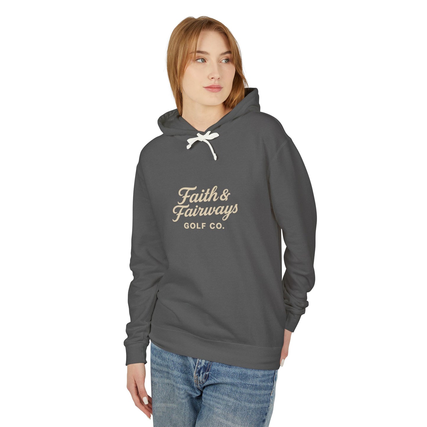 G.O.A.T. Golf Hoodie — "Faith & Fairways" Lightweight Pullover