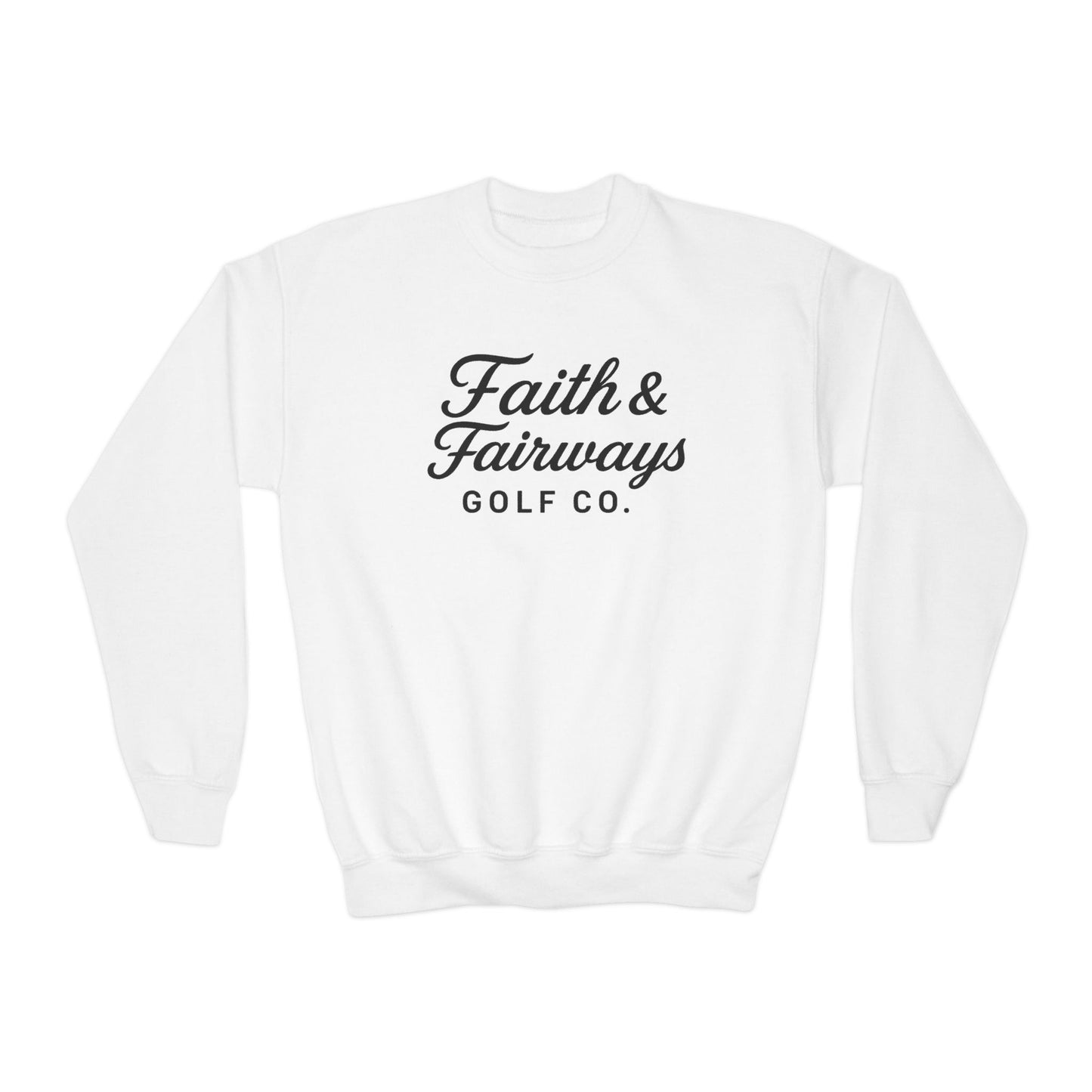 Youth Faith & Fairways Crewneck Pullover