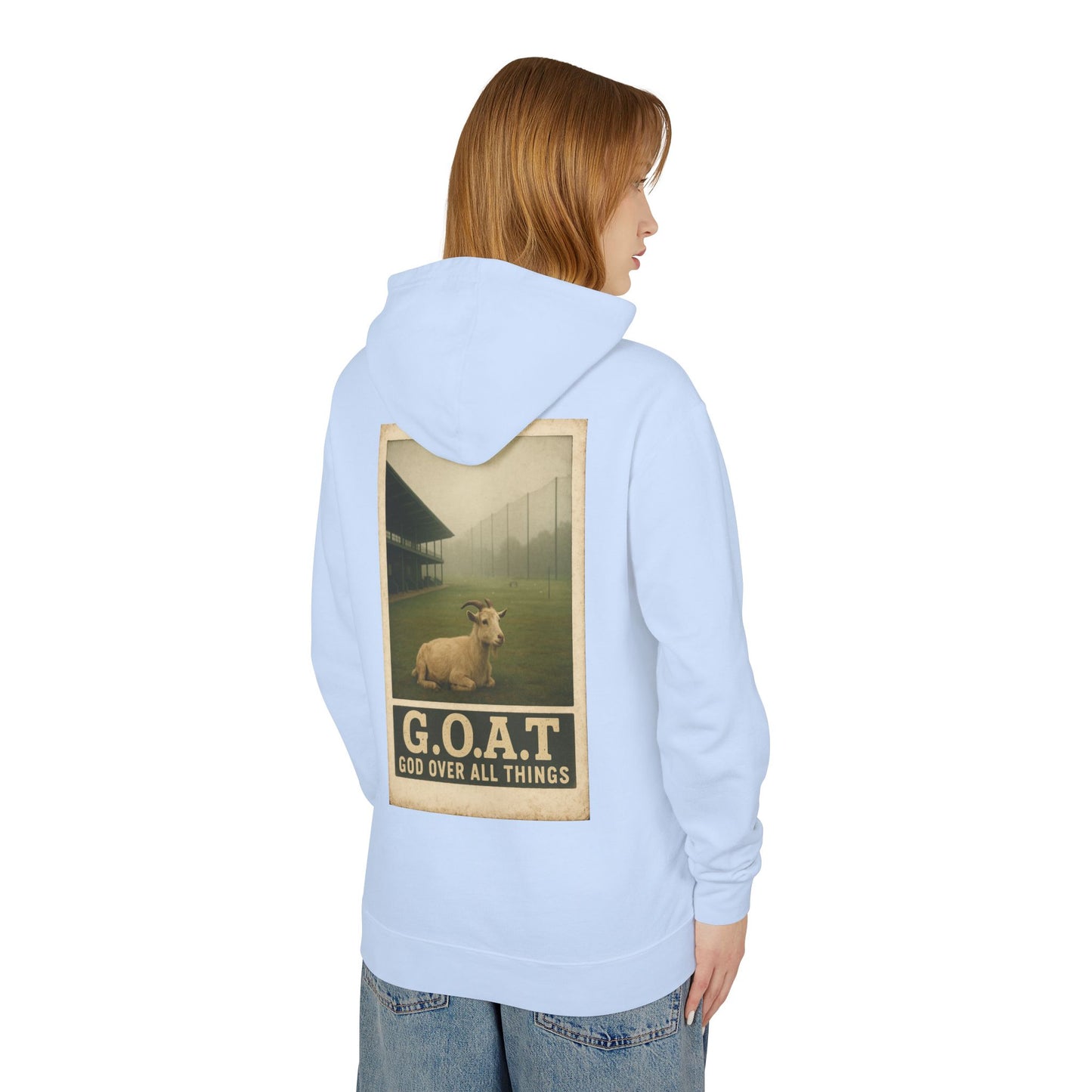 G.O.A.T. Golf Hoodie — "Faith & Fairways" Lightweight Pullover