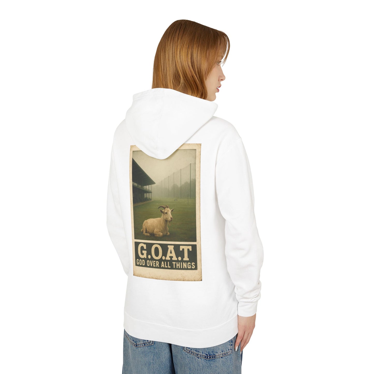 G.O.A.T. Golf Hoodie — "Faith & Fairways" Lightweight Pullover