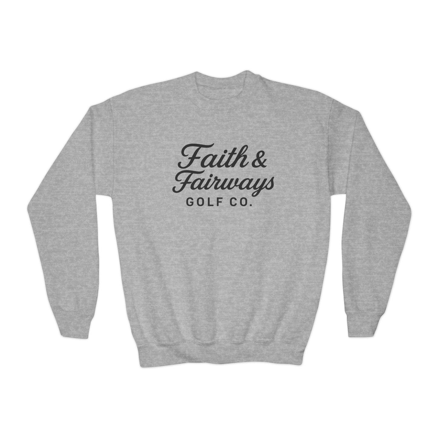 Youth Faith & Fairways Crewneck Pullover