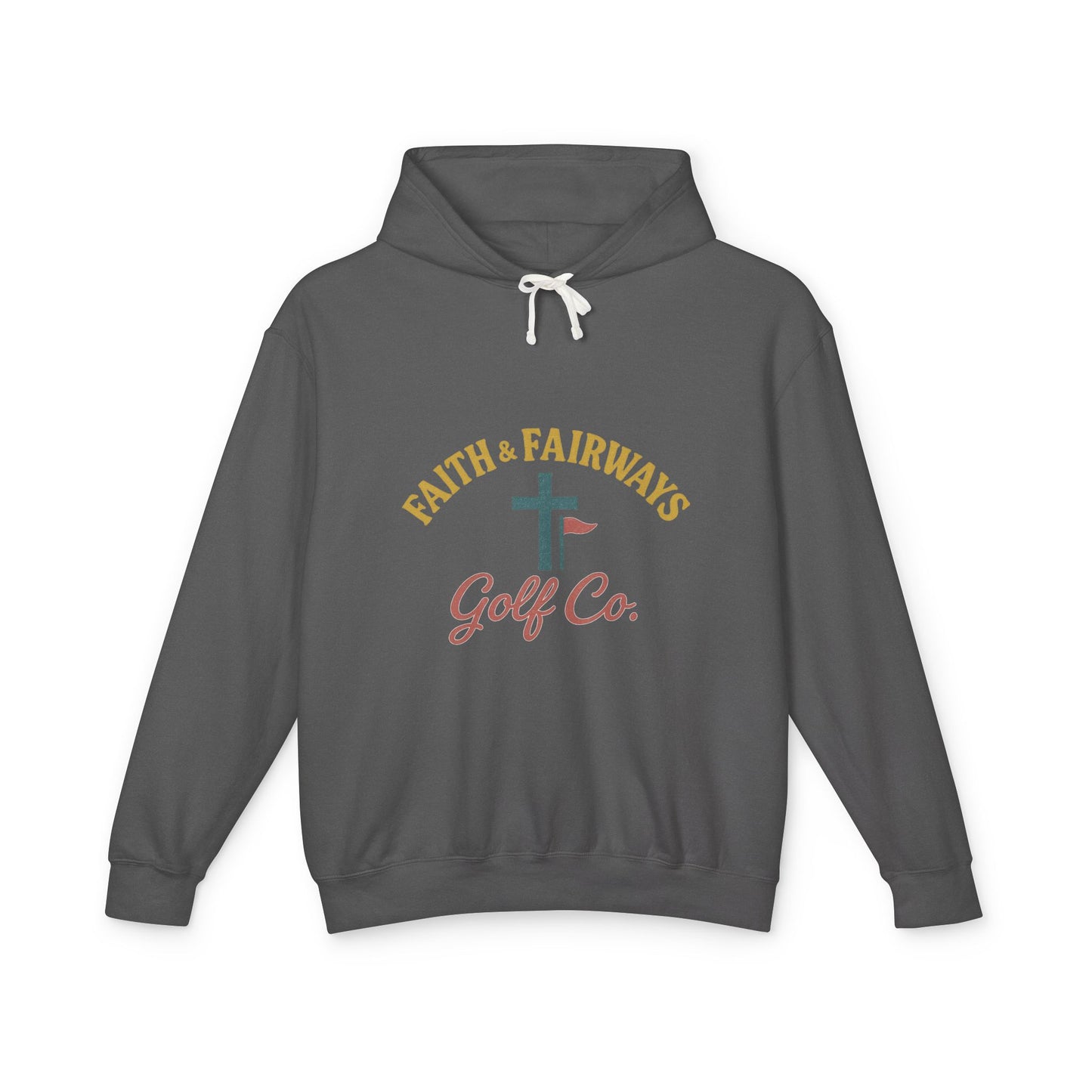 Faith & Fairways Hoodie - "Still Waters" Golf Sweatshirt with Psalm 23:2