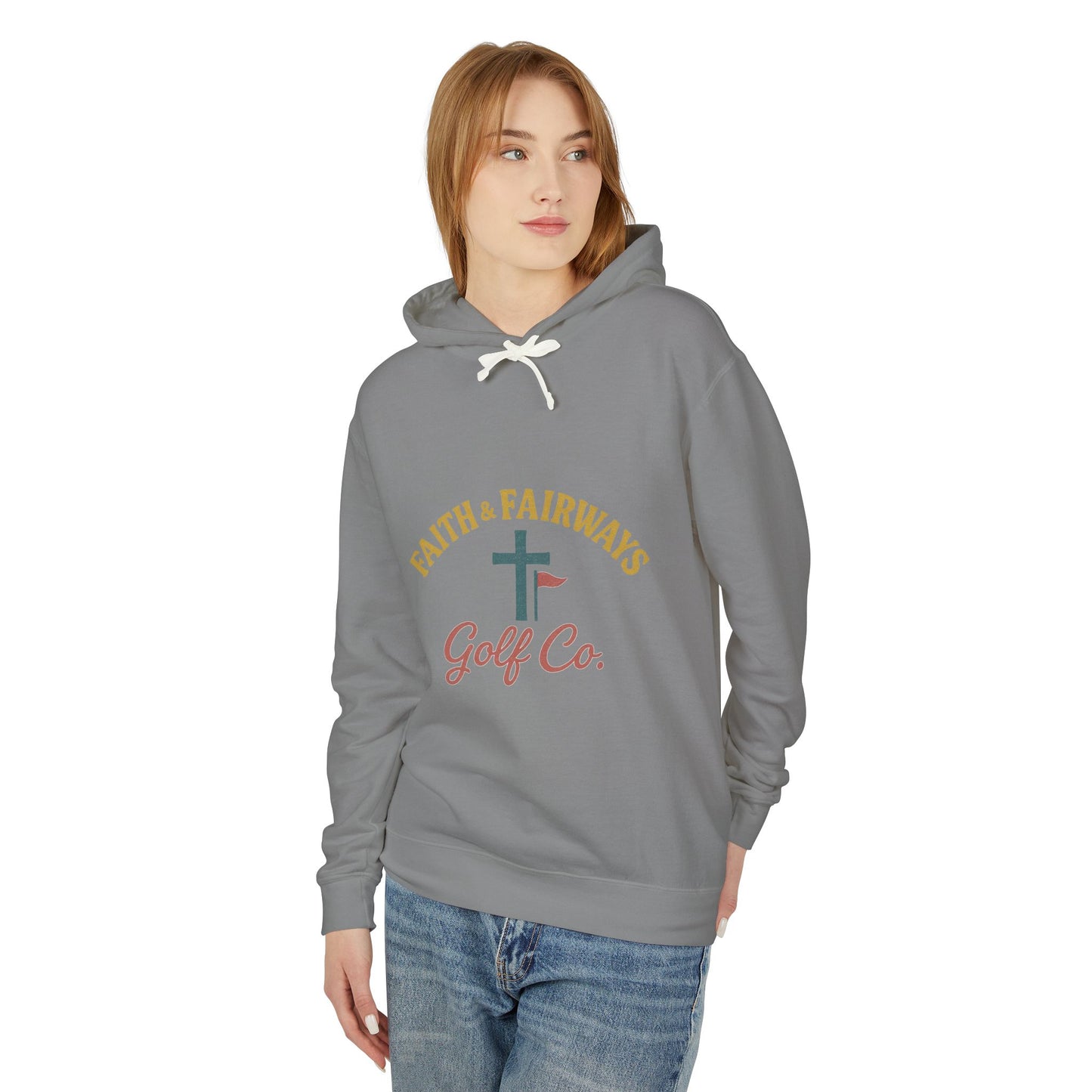 Faith & Fairways Hoodie - "Still Waters" Golf Sweatshirt with Psalm 23:2