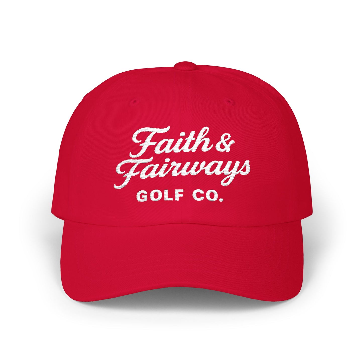 Faith & Fairways Dad Cap