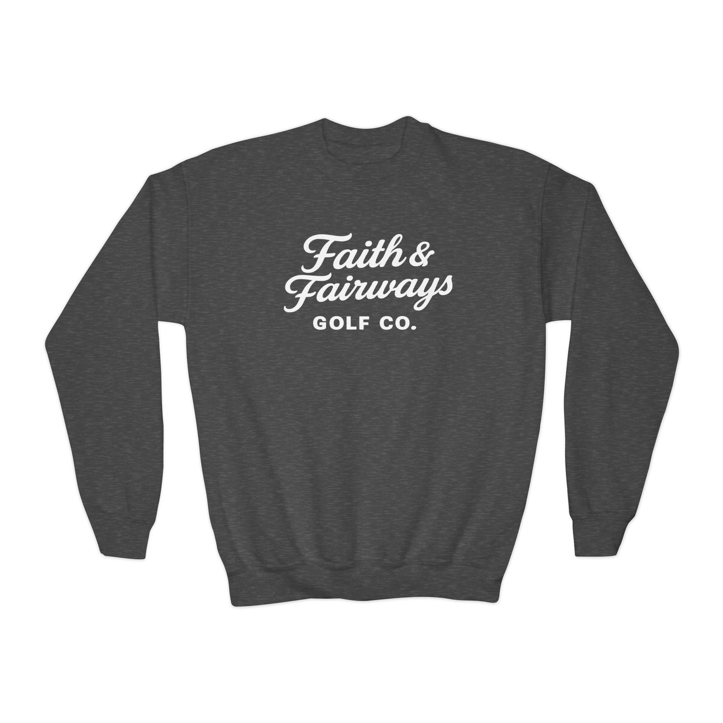 Youth Faith & Fairways Crewneck Pullover