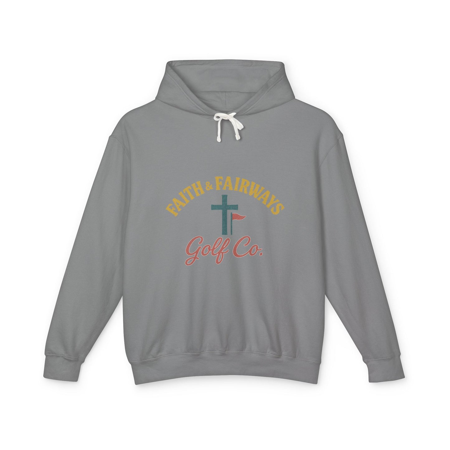 Faith & Fairways Hoodie - "Still Waters" Golf Sweatshirt with Psalm 23:2