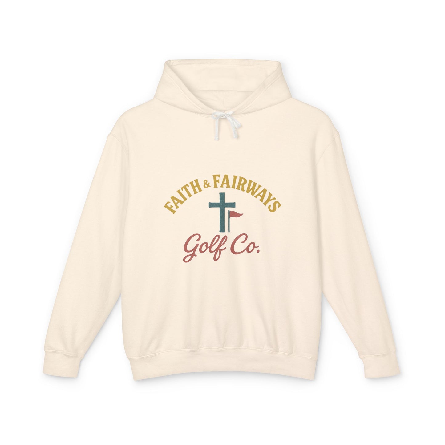 Faith & Fairways Hoodie - "Still Waters" Golf Sweatshirt with Psalm 23:2