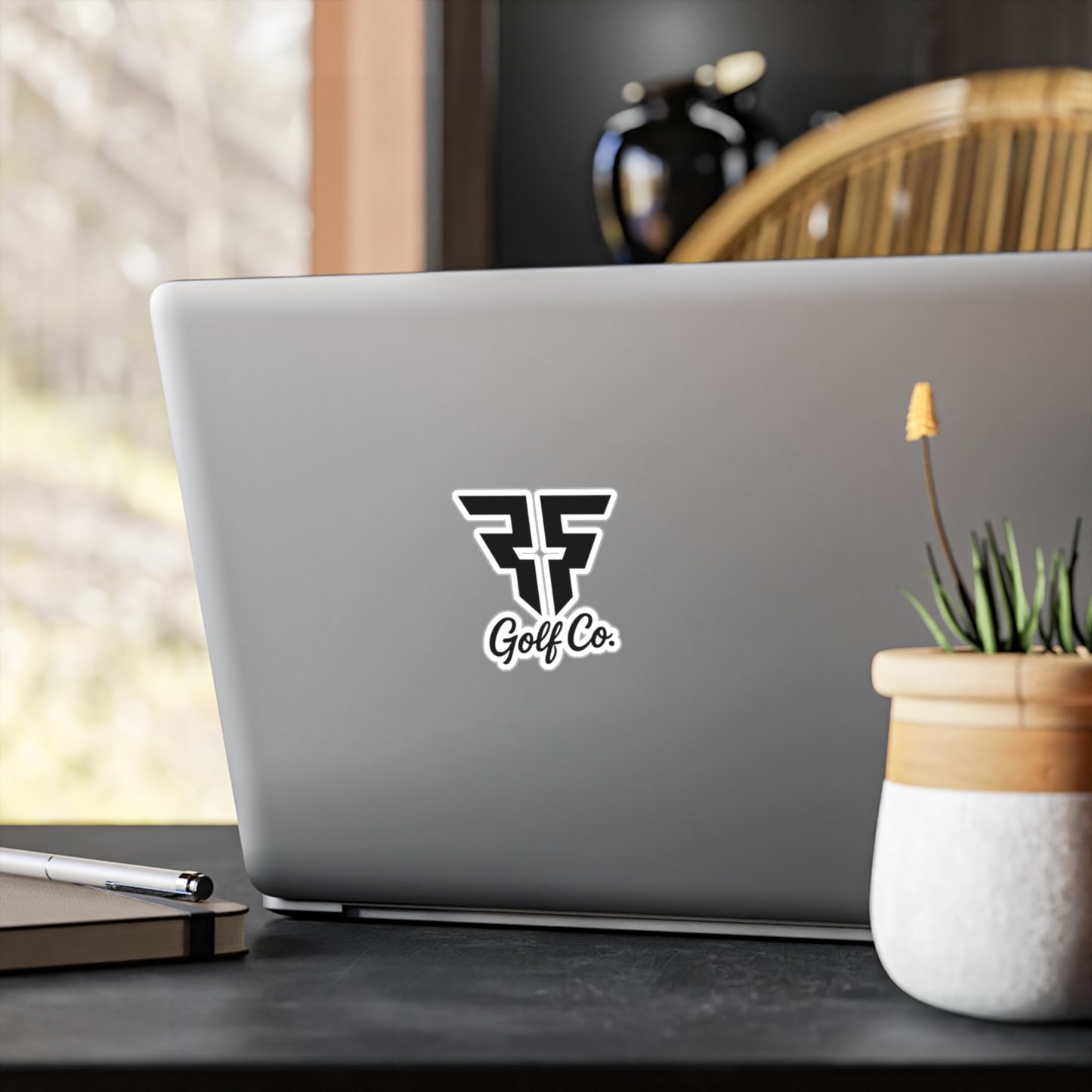 Faith & Fairways Golf Co. Vinyl Decal for Golf Lovers - Stylish & Durable Stickers