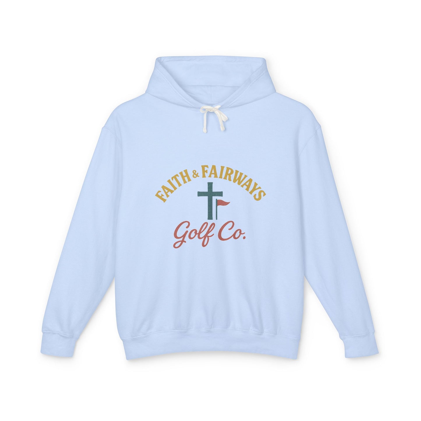 Faith & Fairways Hoodie - "Still Waters" Golf Sweatshirt with Psalm 23:2