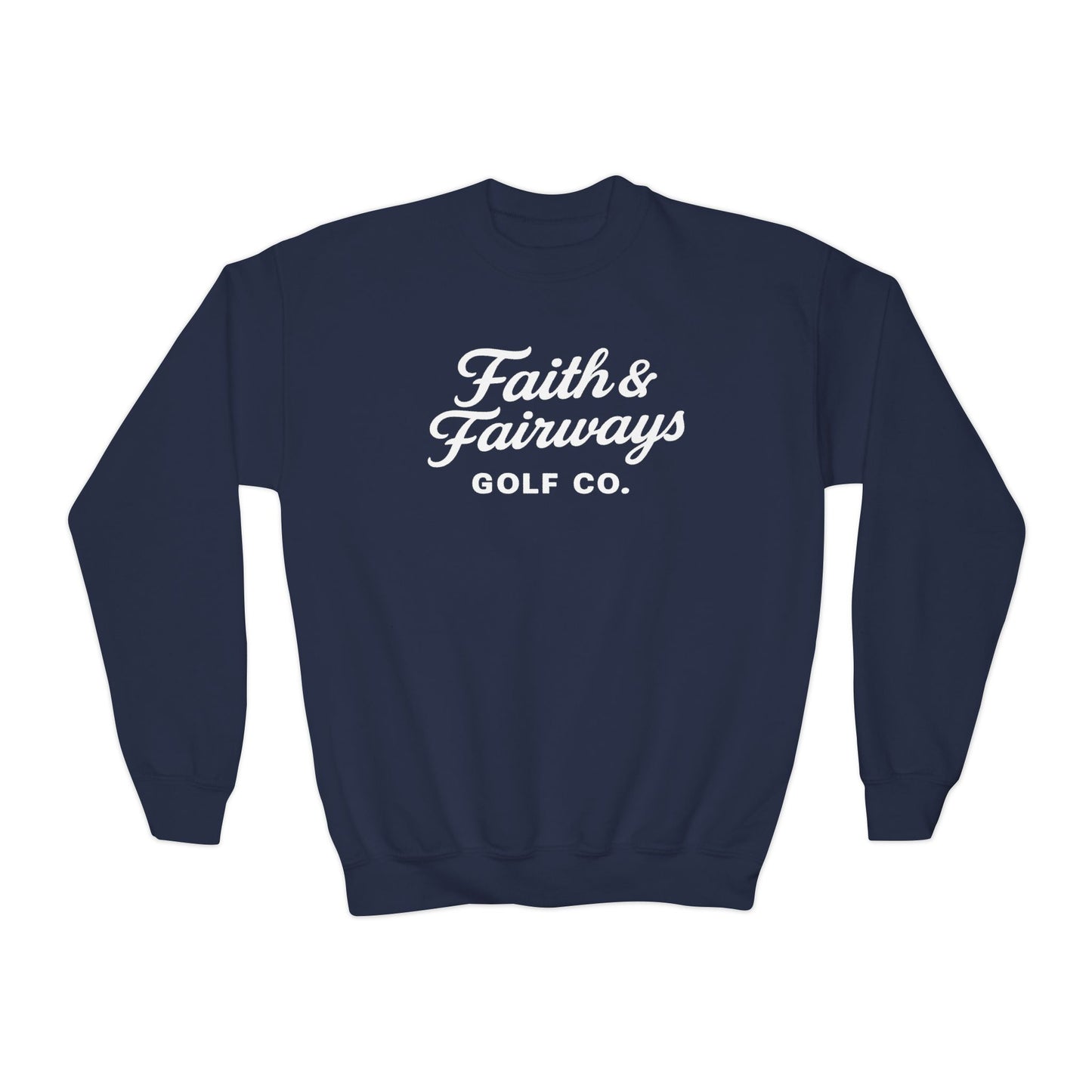 Youth Faith & Fairways Crewneck Pullover