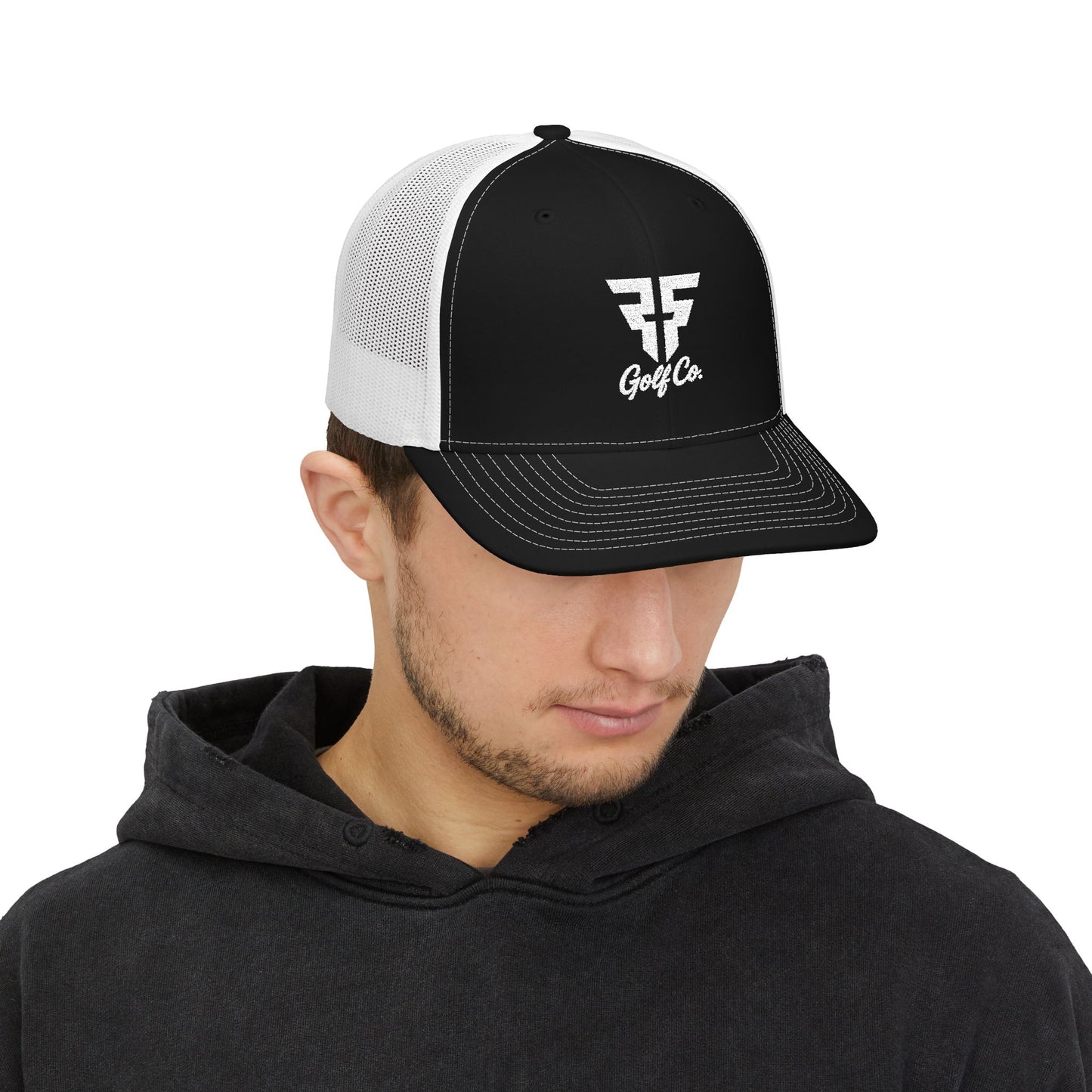 The Faith & Fairways Trucker Hat