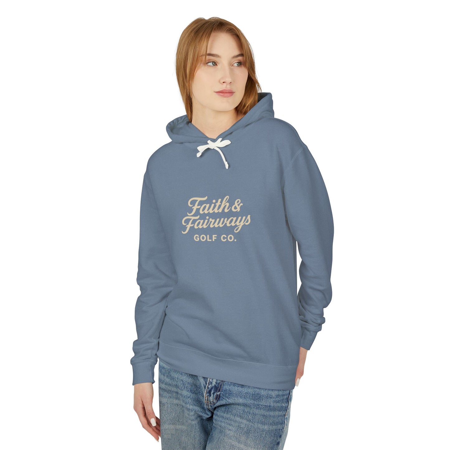 G.O.A.T. Golf Hoodie — "Faith & Fairways" Lightweight Pullover