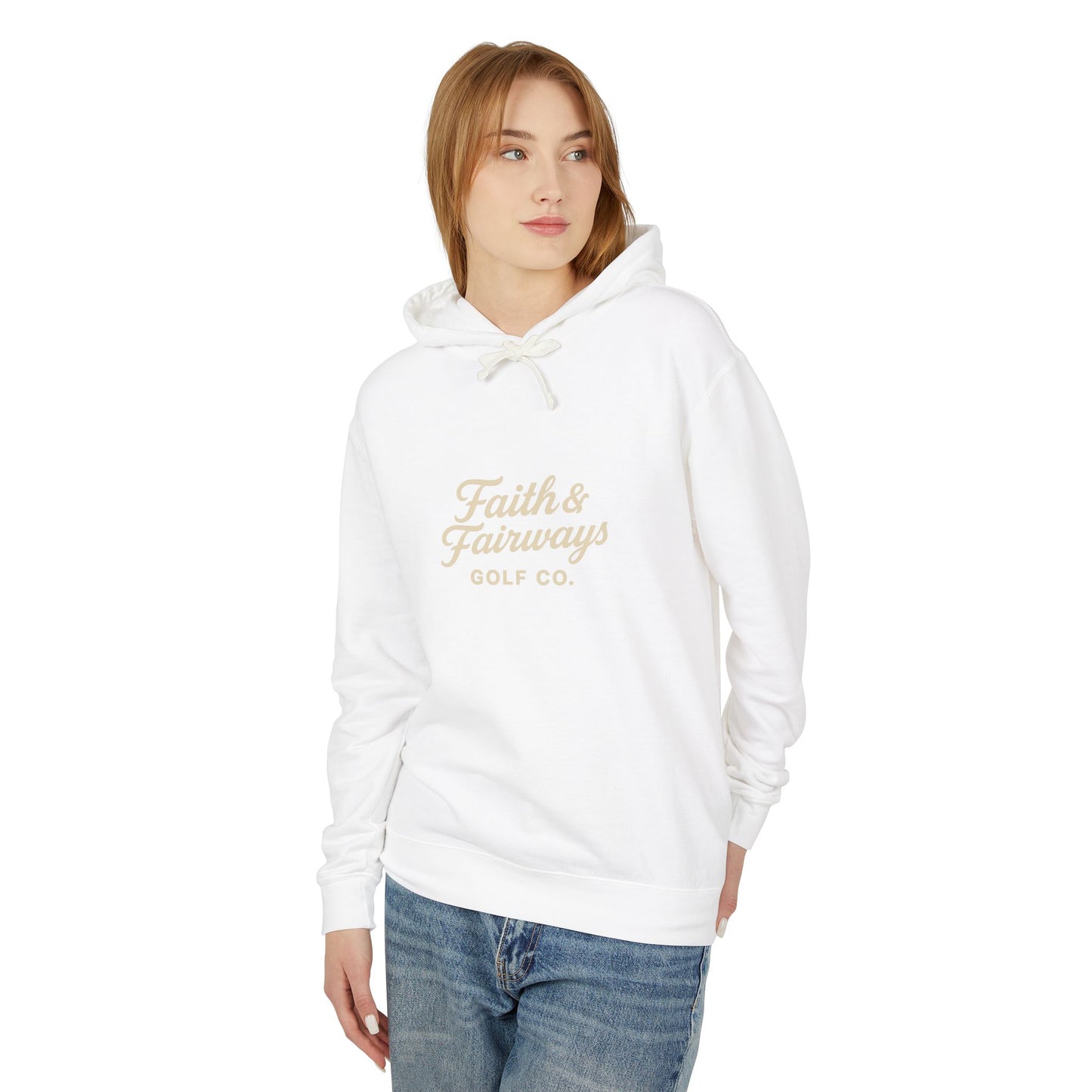 G.O.A.T. Golf Hoodie — "Faith & Fairways" Lightweight Pullover