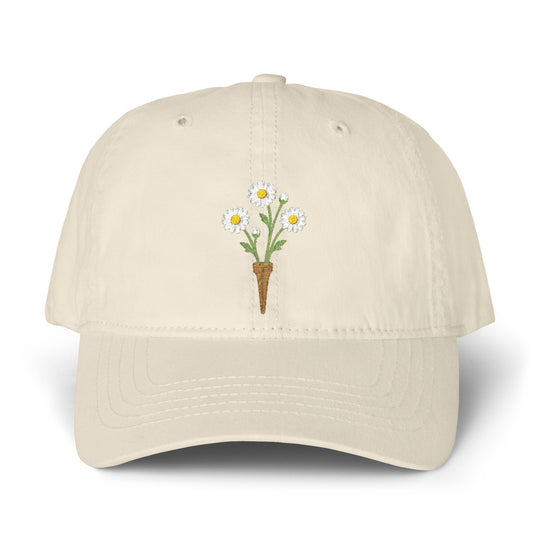 Consider the Wildflowers Embroidered Hat
