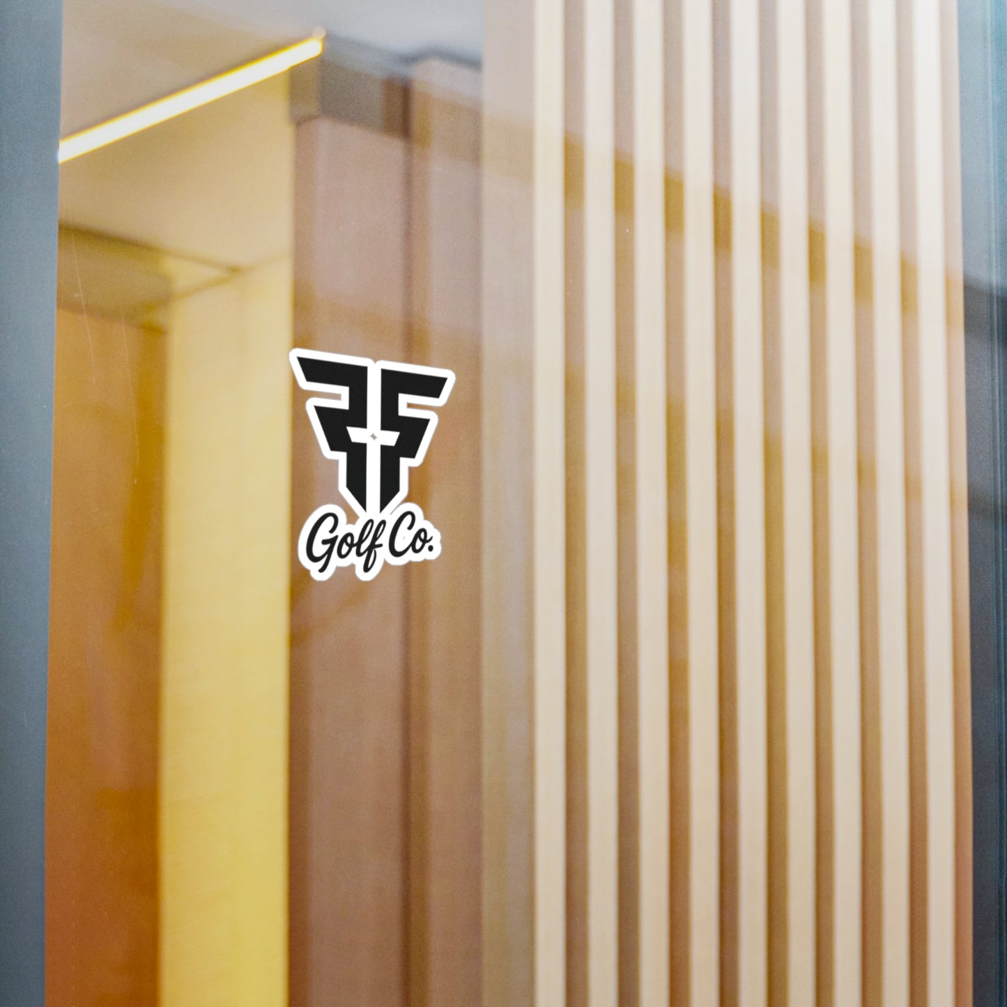 Faith & Fairways Golf Co. Vinyl Decal for Golf Lovers - Stylish & Durable Stickers