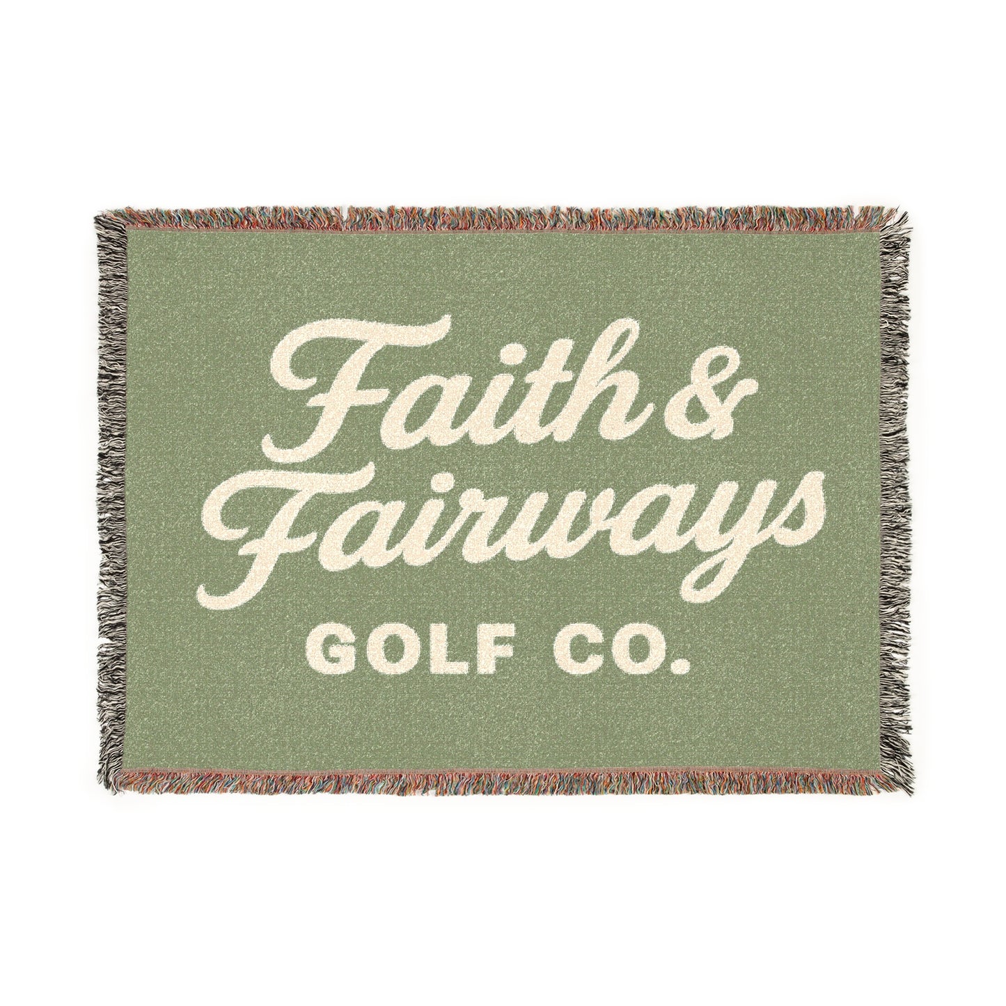 Woven Blanket - Faith & Fairways Golf Co.