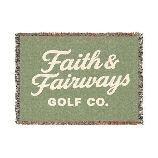 Woven Blanket - Faith & Fairways Golf Co.