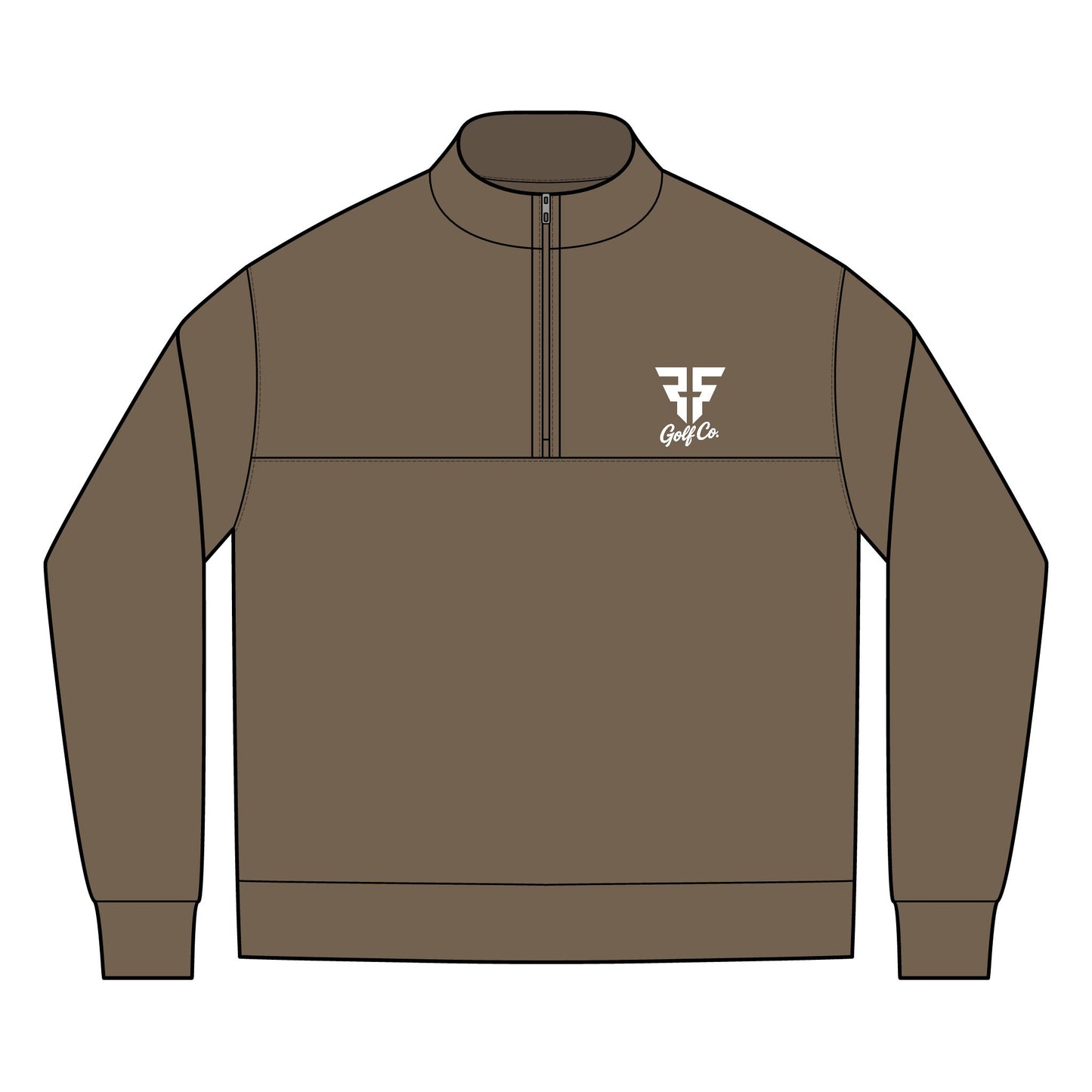 Faith & Fairways Embroidered Quarter-Zip