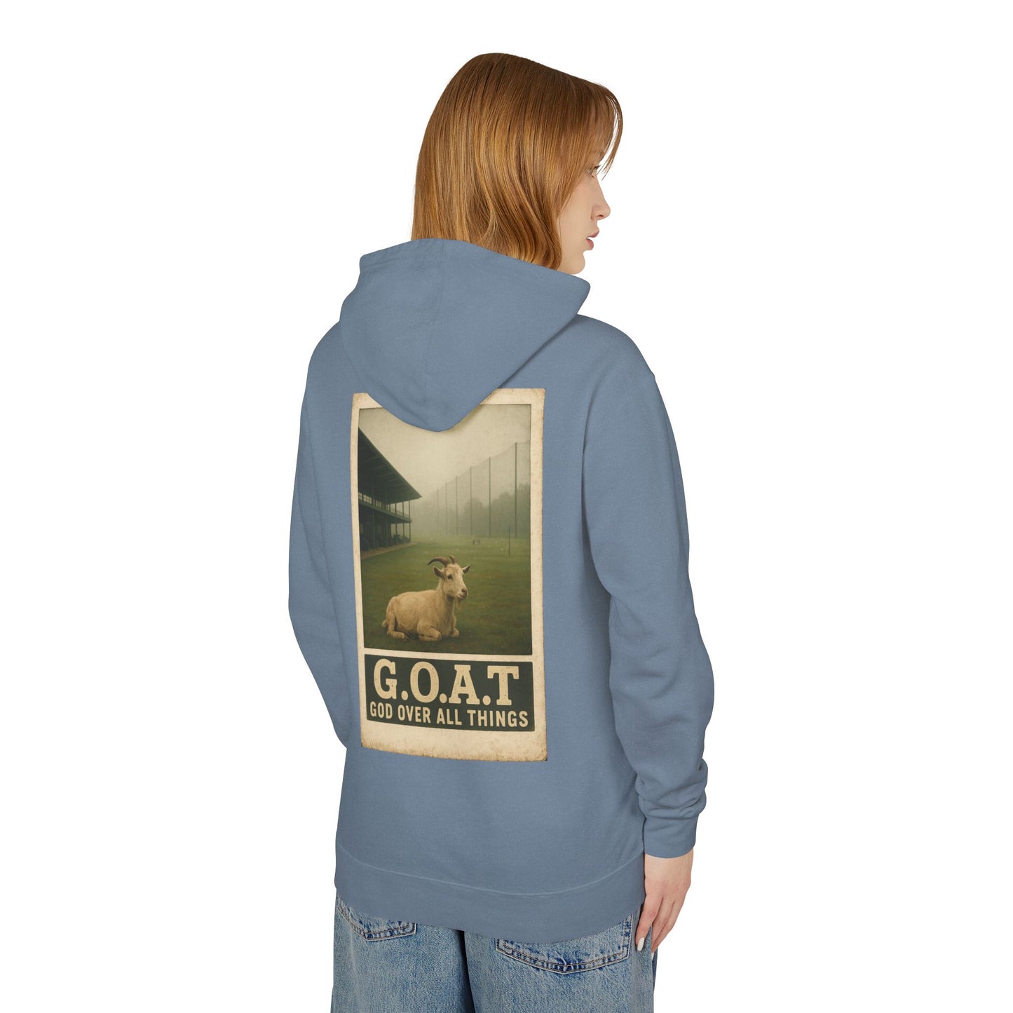 G.O.A.T. Golf Hoodie — "Faith & Fairways" Lightweight Pullover