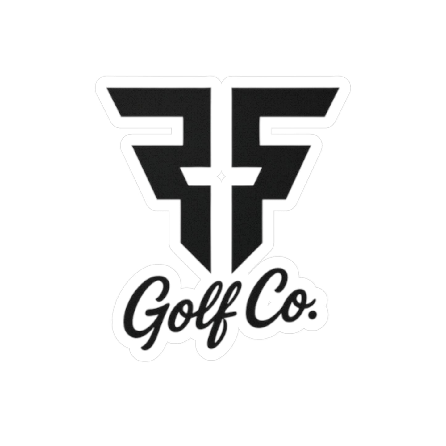 Faith & Fairways Golf Co. Vinyl Decal for Golf Lovers - Stylish & Durable Stickers
