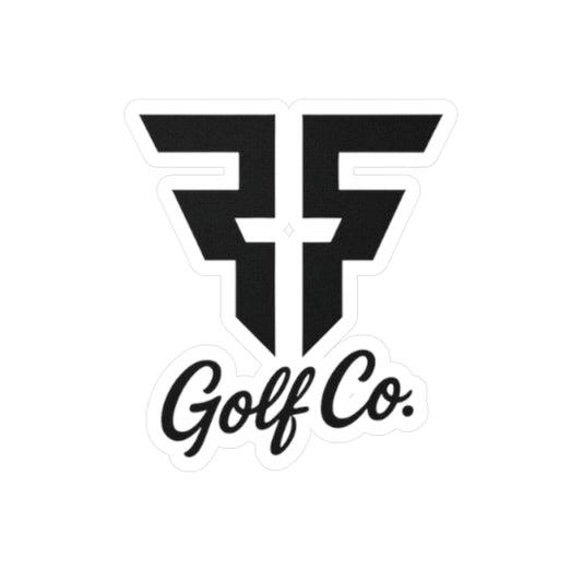 Faith & Fairways Golf Co. Vinyl Decal for Golf Lovers - Stylish & Durable Stickers