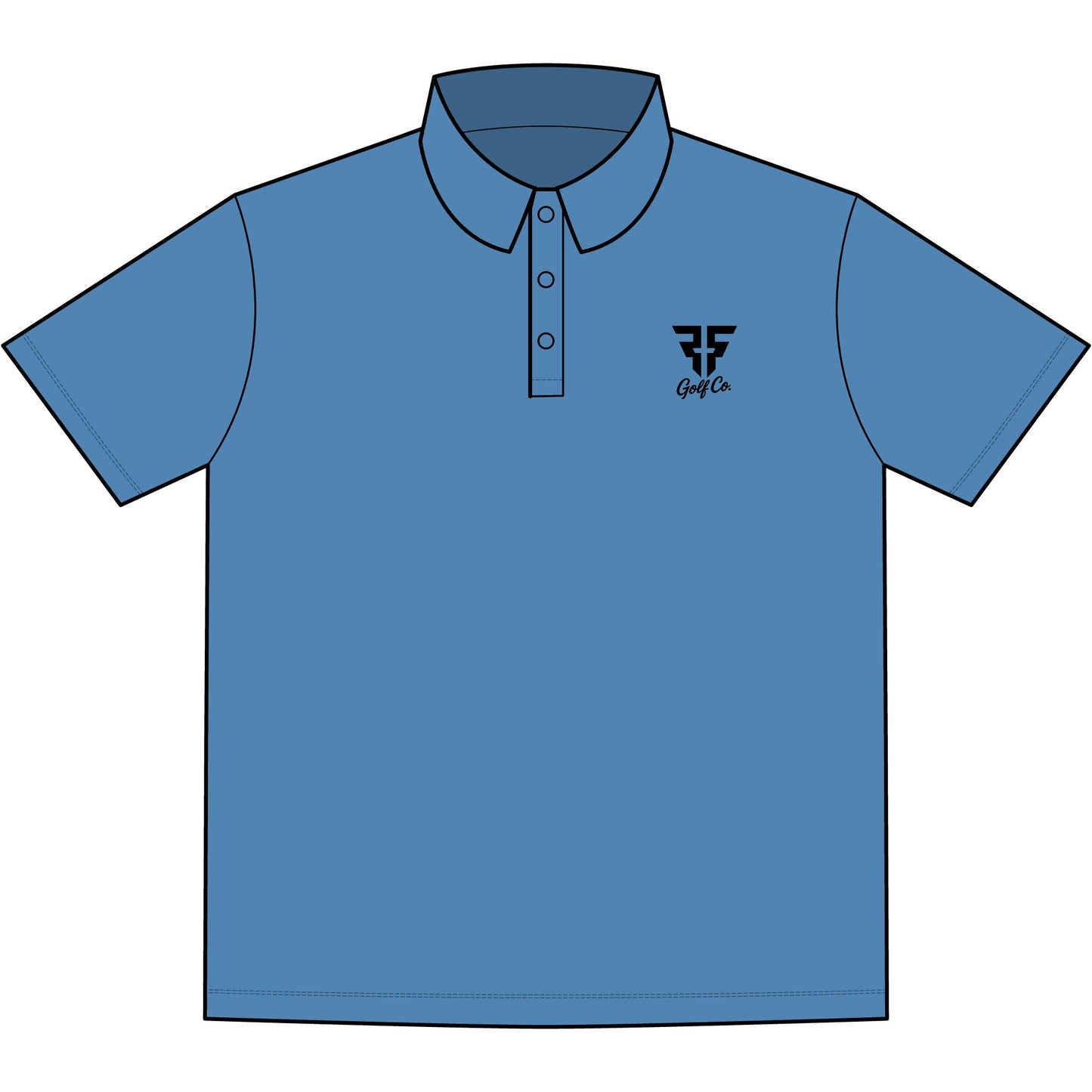 Mercer+Mettle® Men's Stretch Jersey Faith & Fairways Polo