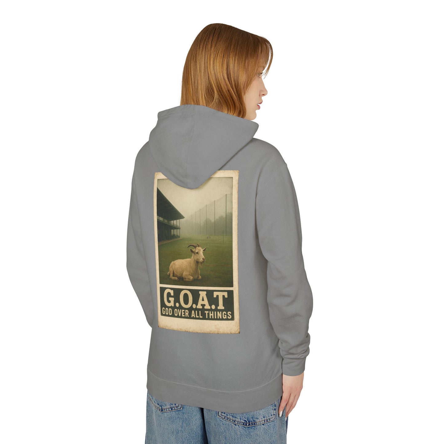 G.O.A.T. Golf Hoodie — "Faith & Fairways" Lightweight Pullover