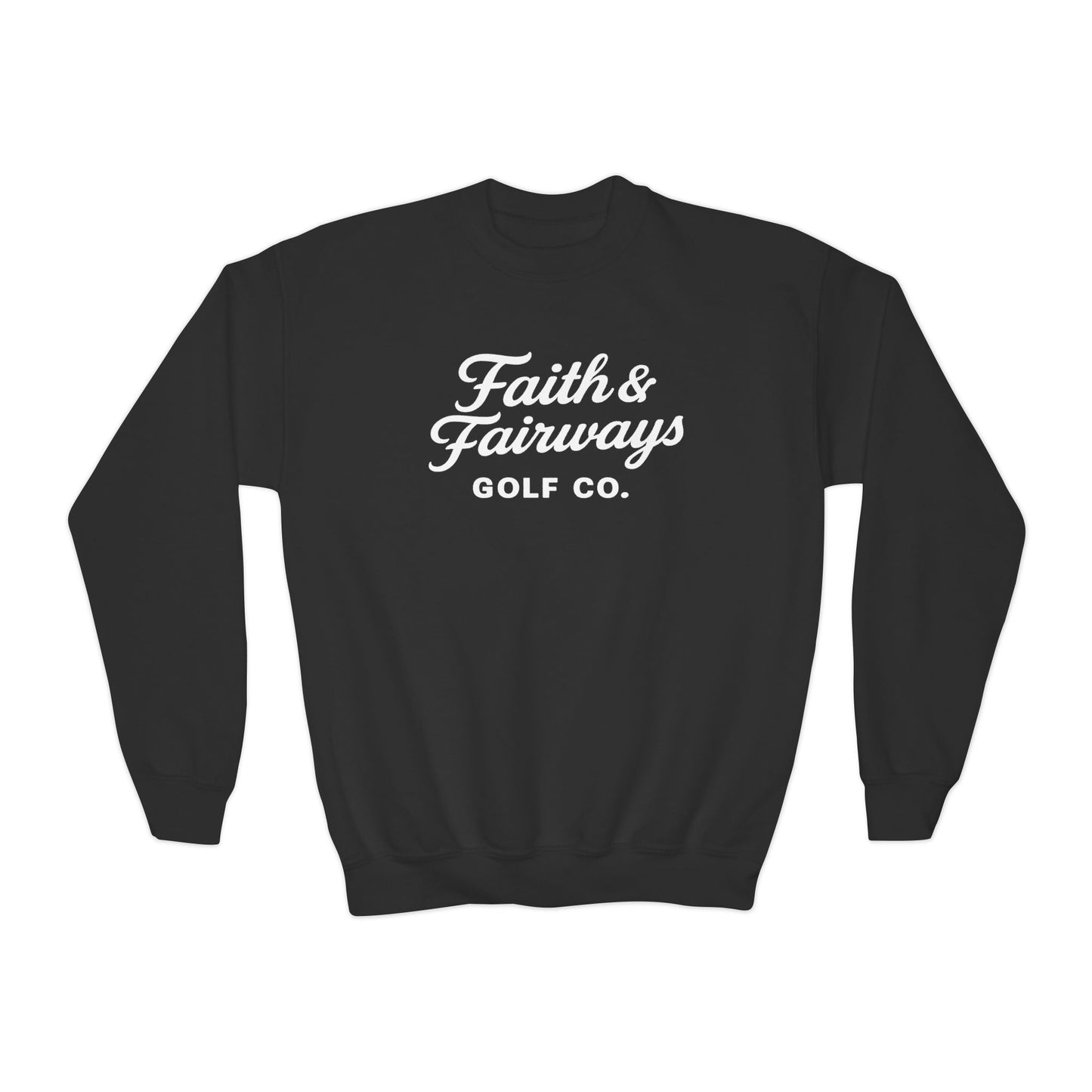 Youth Faith & Fairways Crewneck Pullover