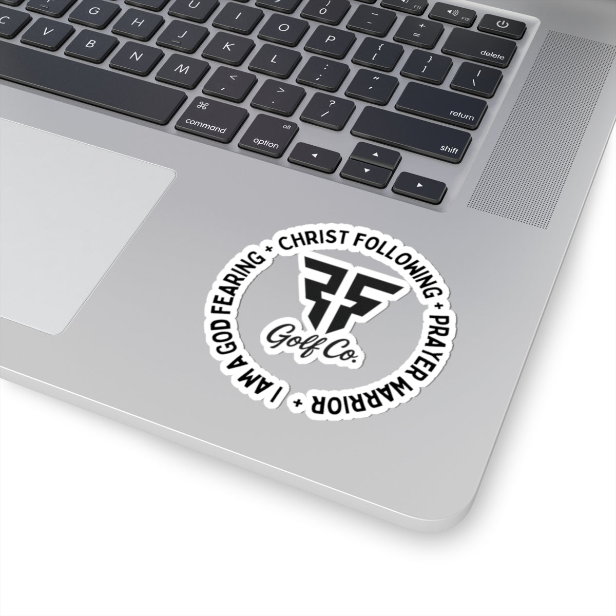 I AM... God Fearing, Christ Following, Prayer Warrior Sticker