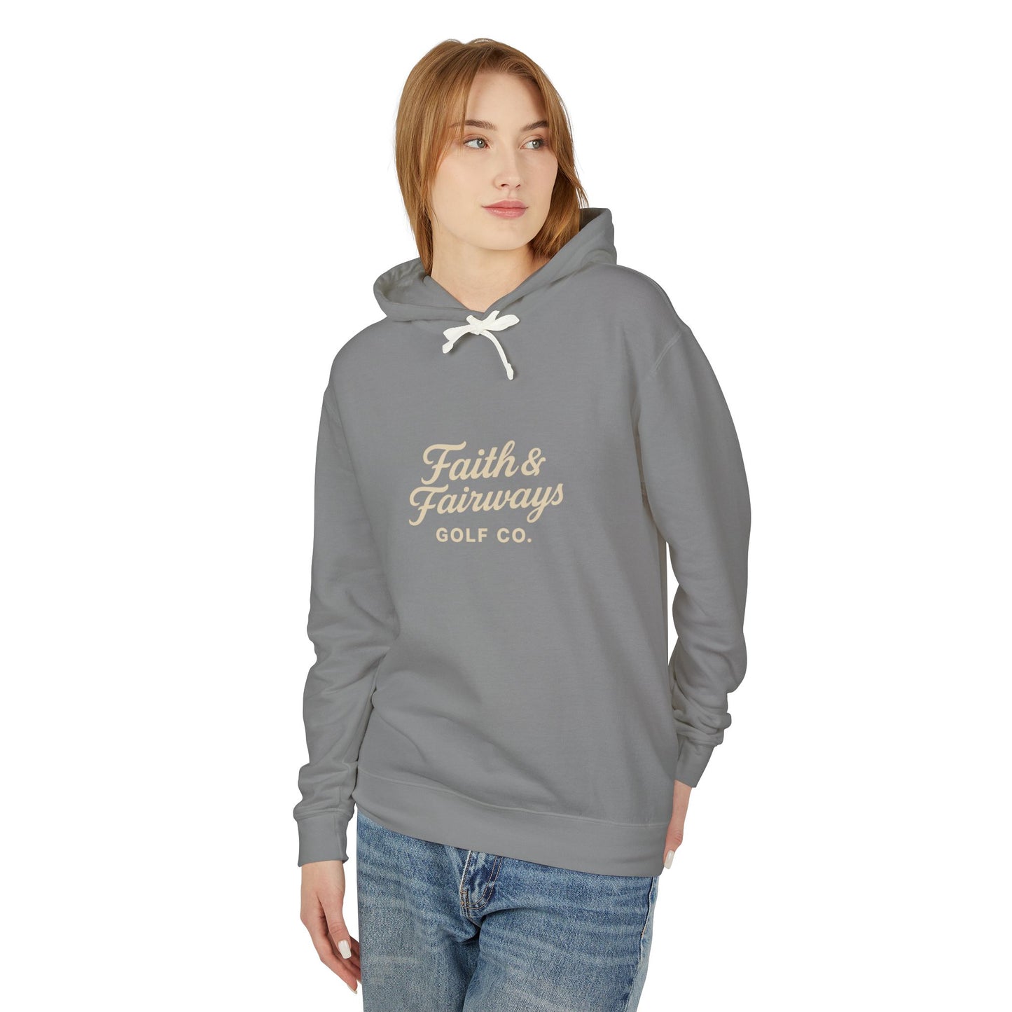 G.O.A.T. Golf Hoodie — "Faith & Fairways" Lightweight Pullover