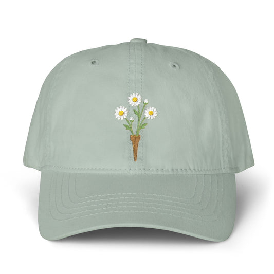 Consider the Wildflowers Embroidered Hat