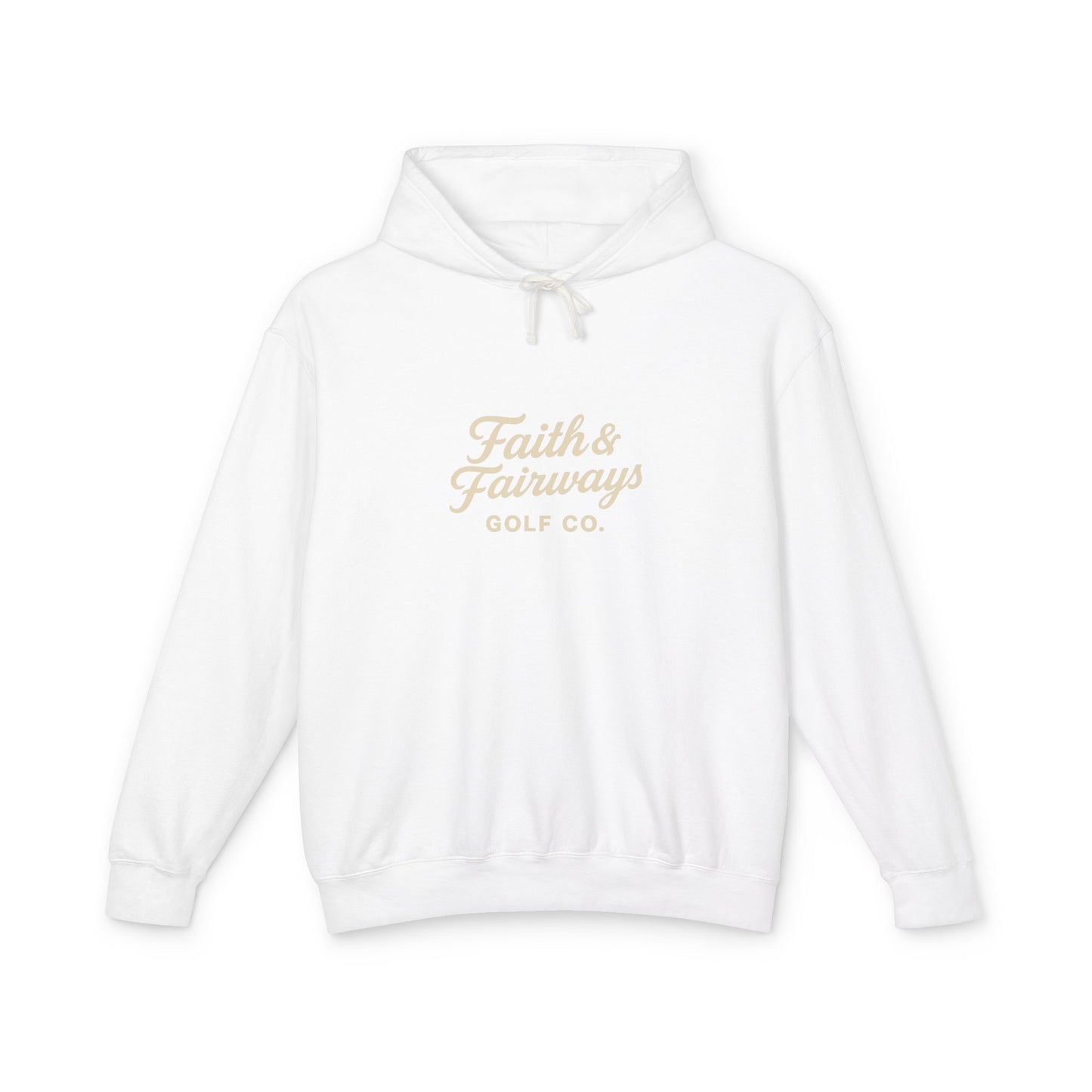 G.O.A.T. Golf Hoodie — "Faith & Fairways" Lightweight Pullover