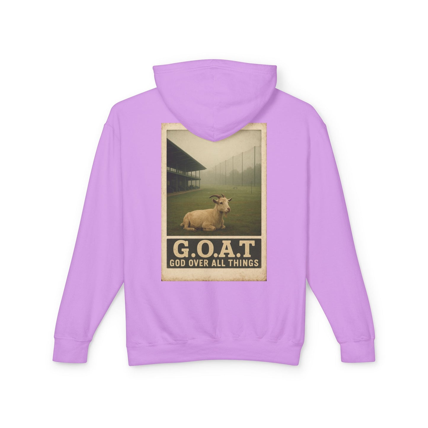 G.O.A.T. Golf Hoodie — "Faith & Fairways" Lightweight Pullover