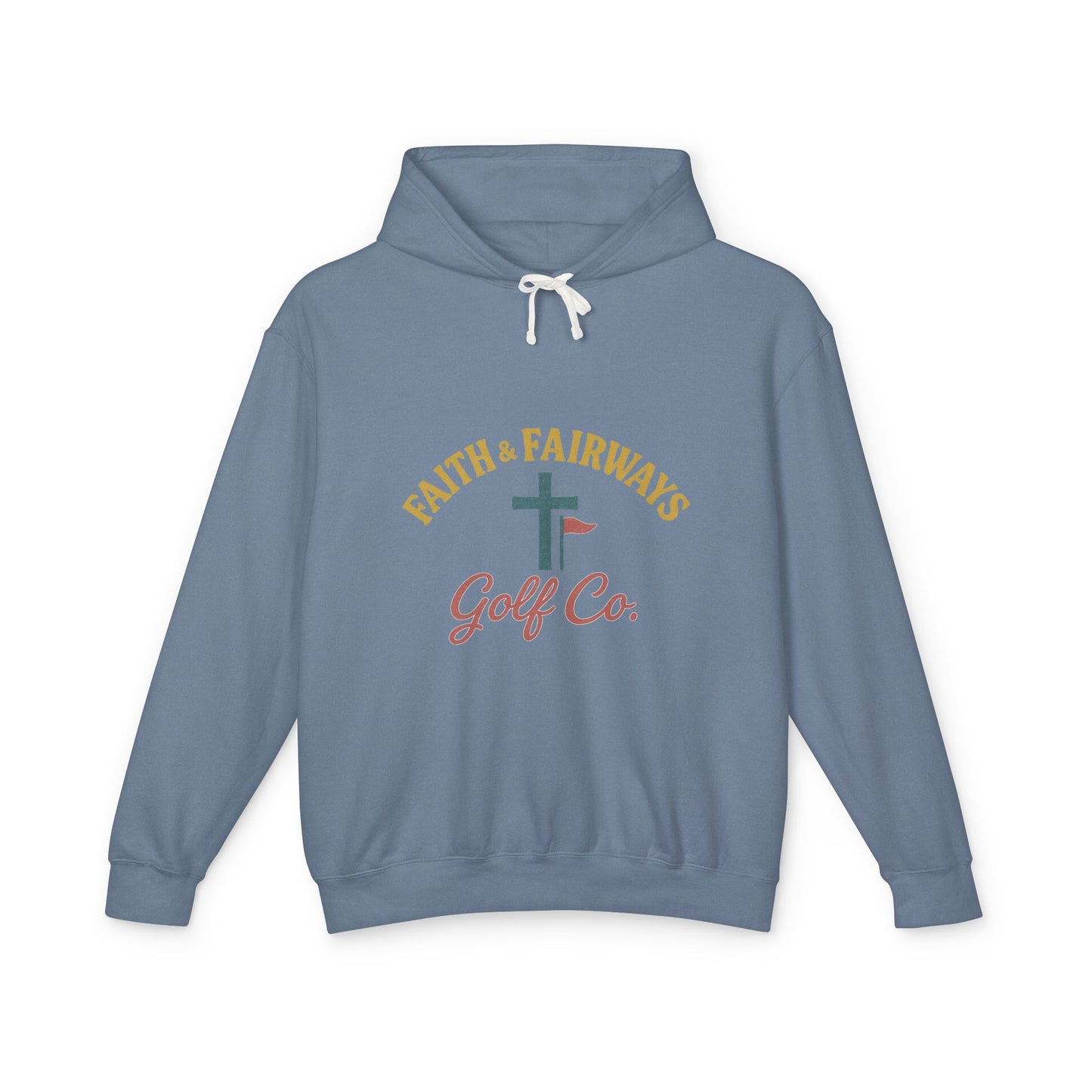 Faith & Fairways Hoodie - "Still Waters" Golf Sweatshirt with Psalm 23:2
