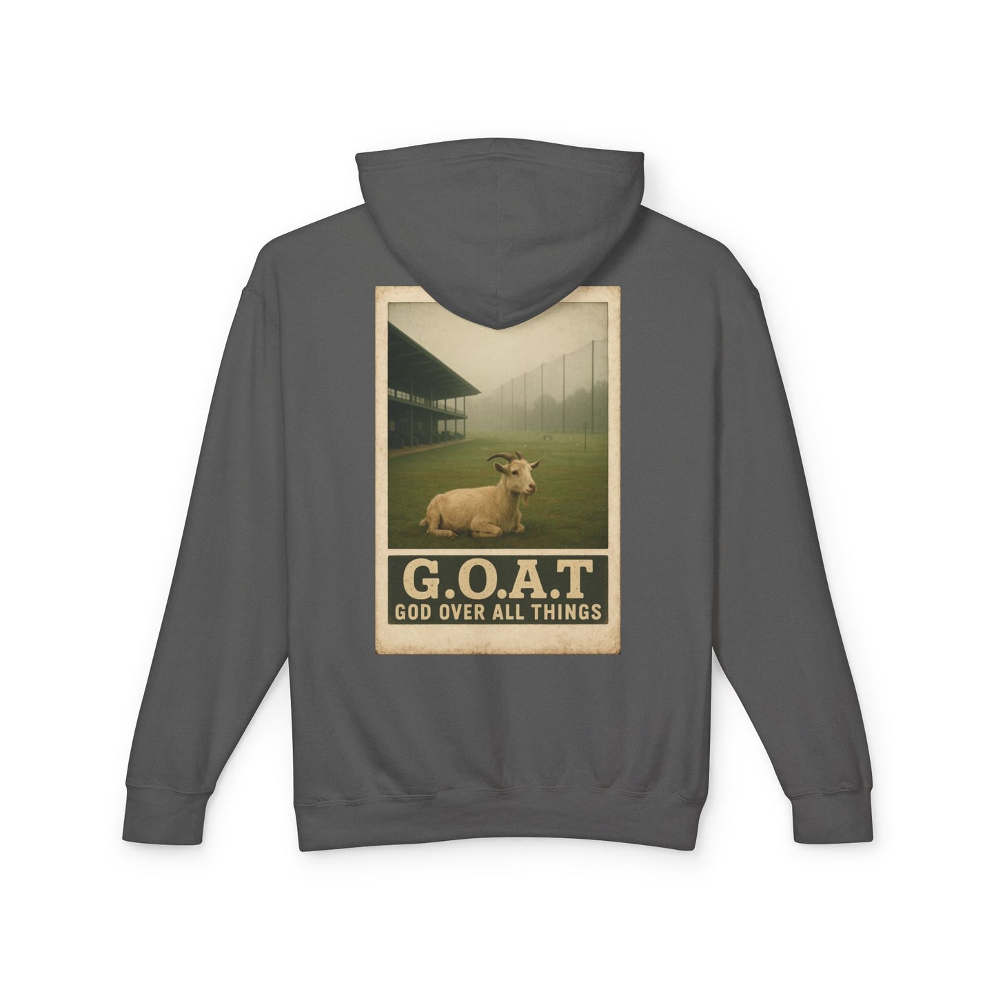 G.O.A.T. Golf Hoodie — "Faith & Fairways" Lightweight Pullover