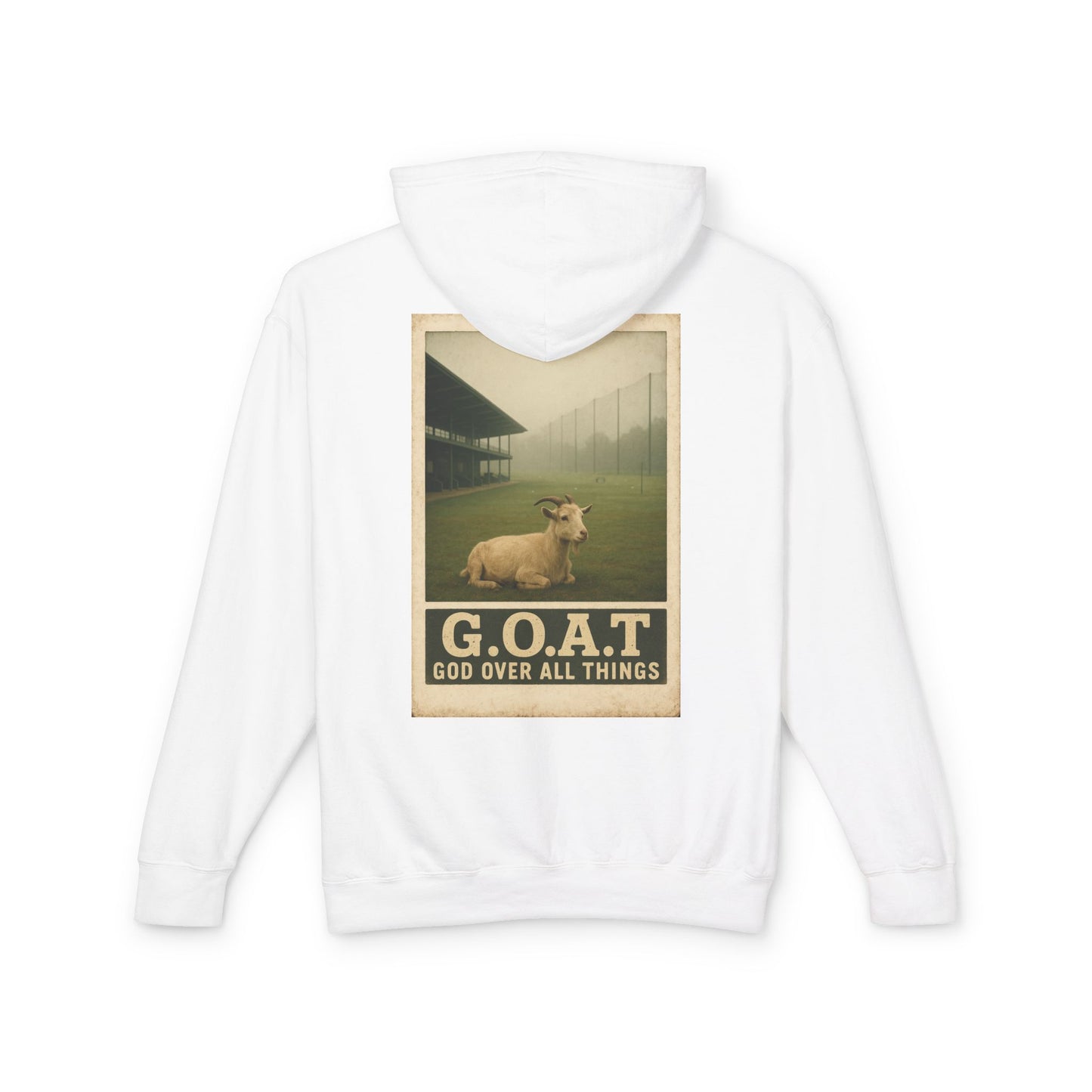 G.O.A.T. Golf Hoodie — "Faith & Fairways" Lightweight Pullover