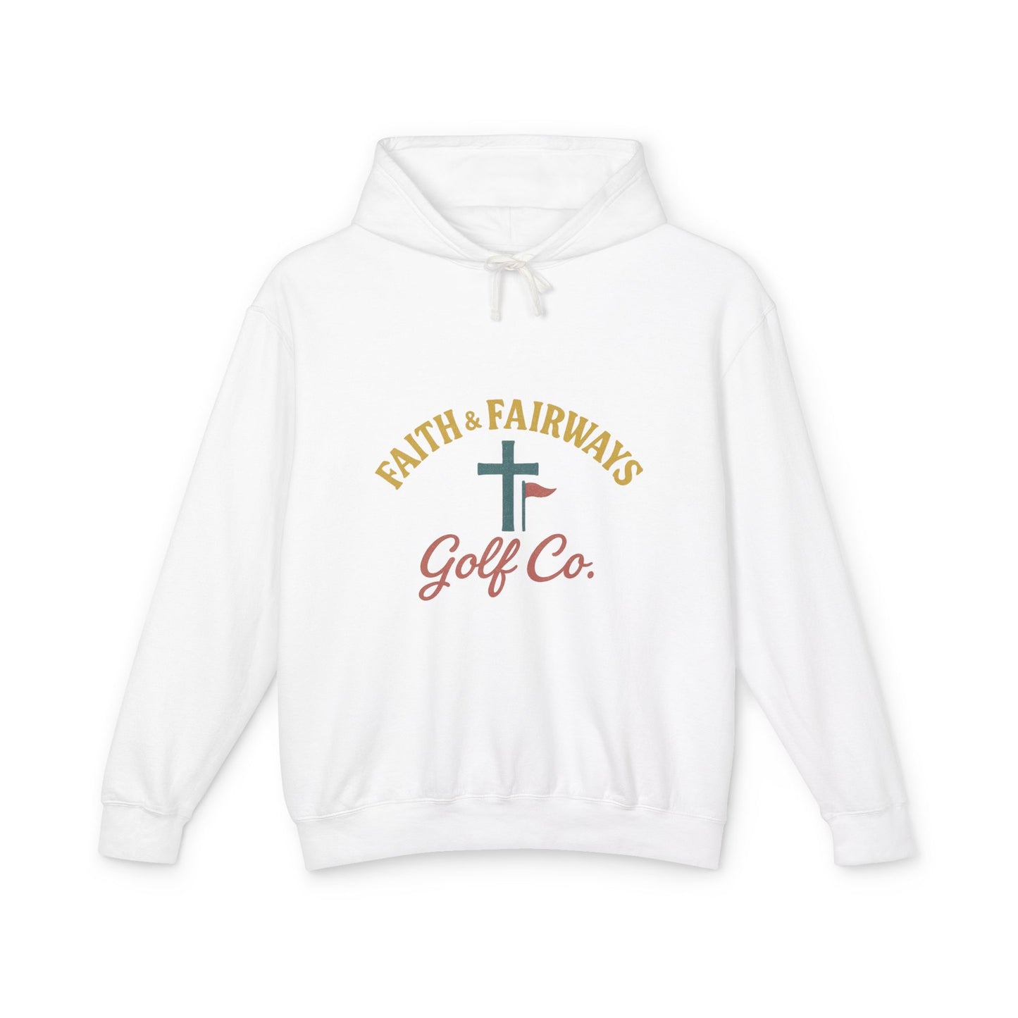 Faith & Fairways Hoodie - "Still Waters" Golf Sweatshirt with Psalm 23:2