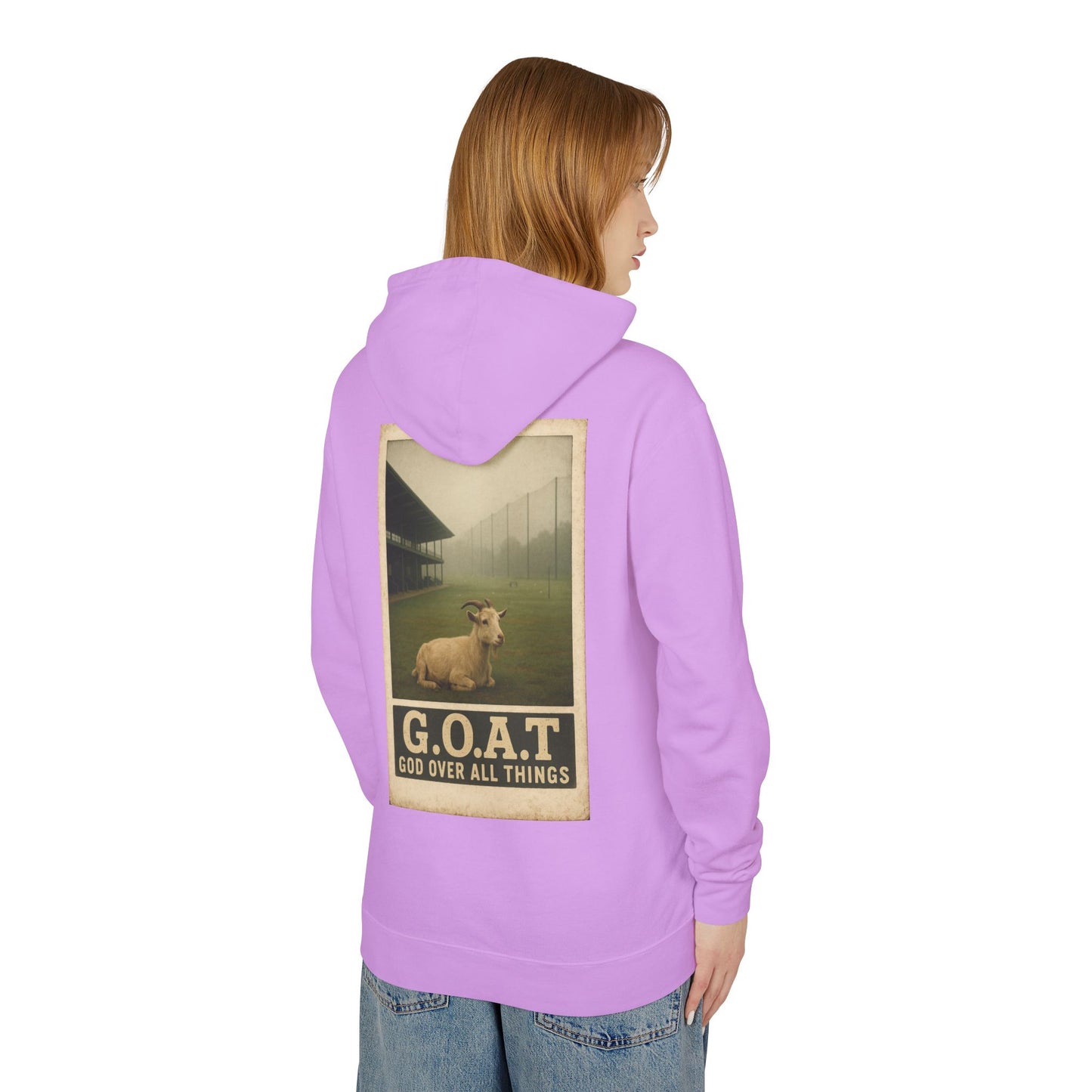 G.O.A.T. Golf Hoodie — "Faith & Fairways" Lightweight Pullover