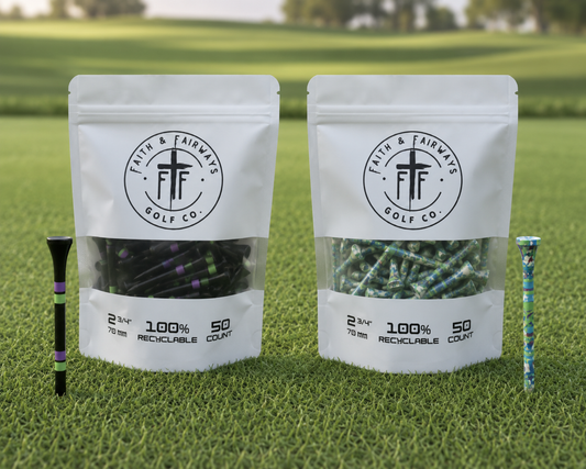 Drive & Thrive Bamboo Golf Tees